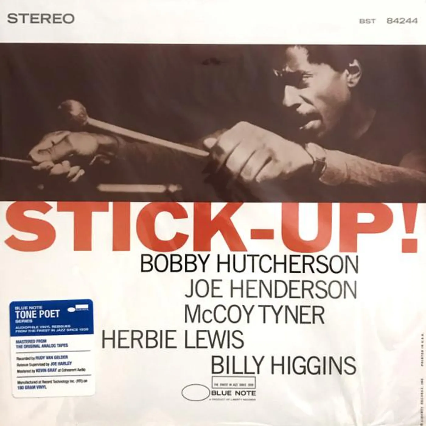Bobby Hutcherson STICK-UP! (BLUE NOTE TONE POET SERIES) Vinyl Record