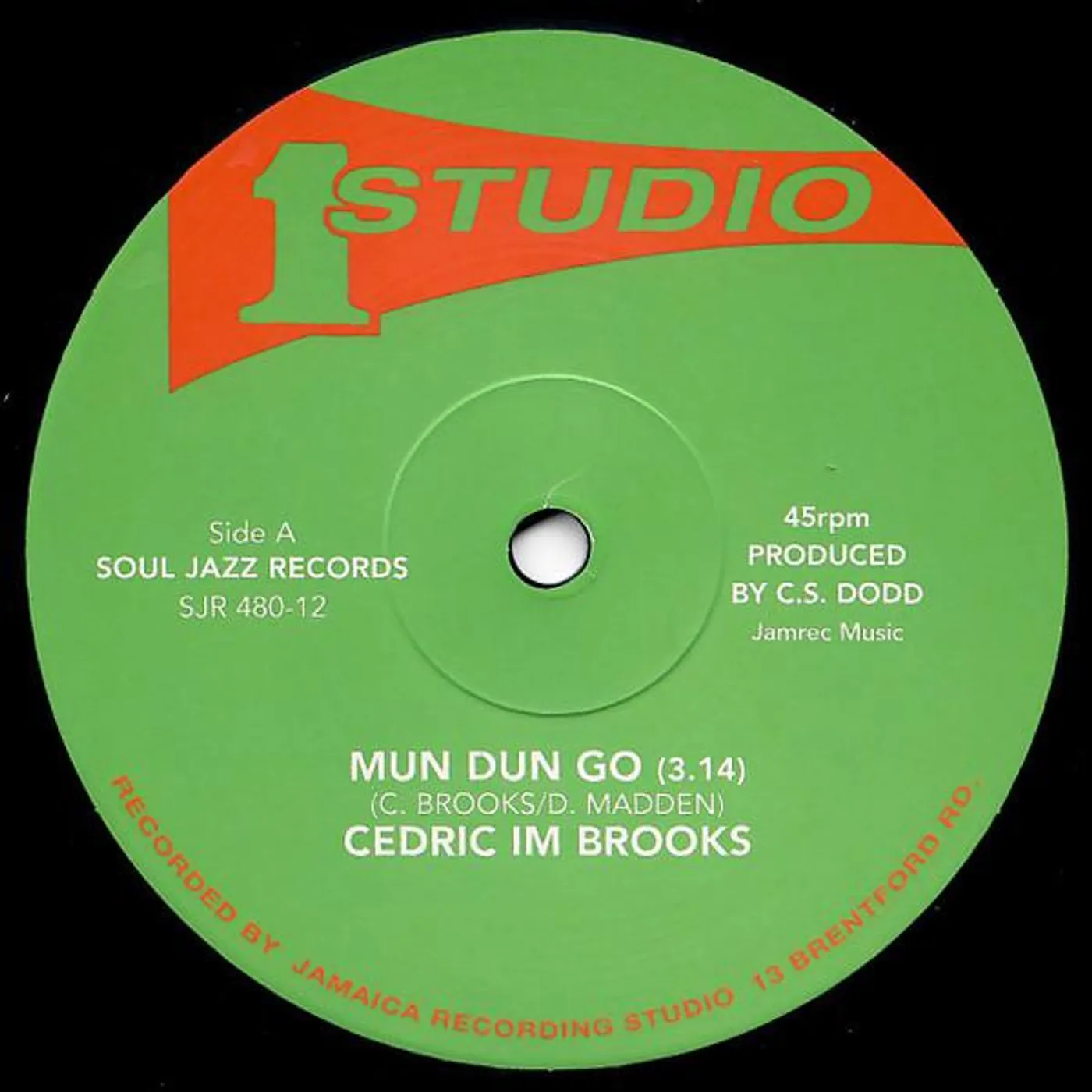 Cedric Brooks MUN DUN GO Vinyl Record
