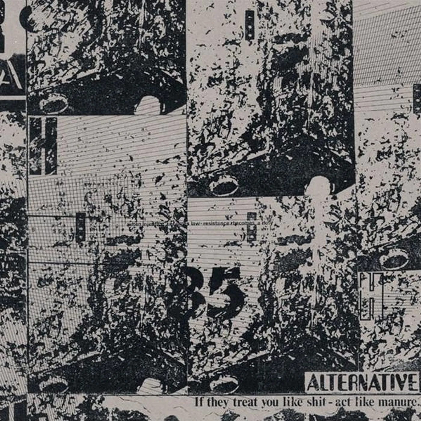 Alternative If They Treat You Like Shit - Act Like Manure Vinyl Record