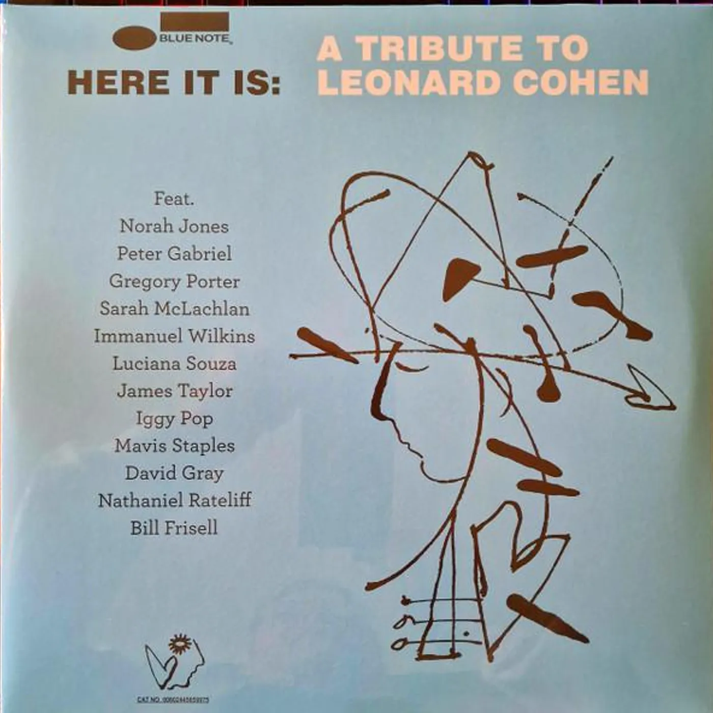 HERE IT IS: A TRIBUTE TO LEONARD COHEN / VARIOUS Vinyl Record