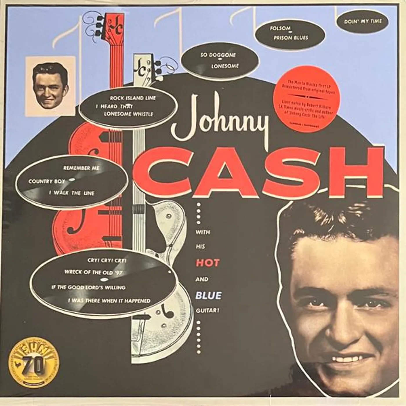 Johnny Cash With His Hot & Blue Guitar (Sun Records 70Th Anniversary) Vinyl Record