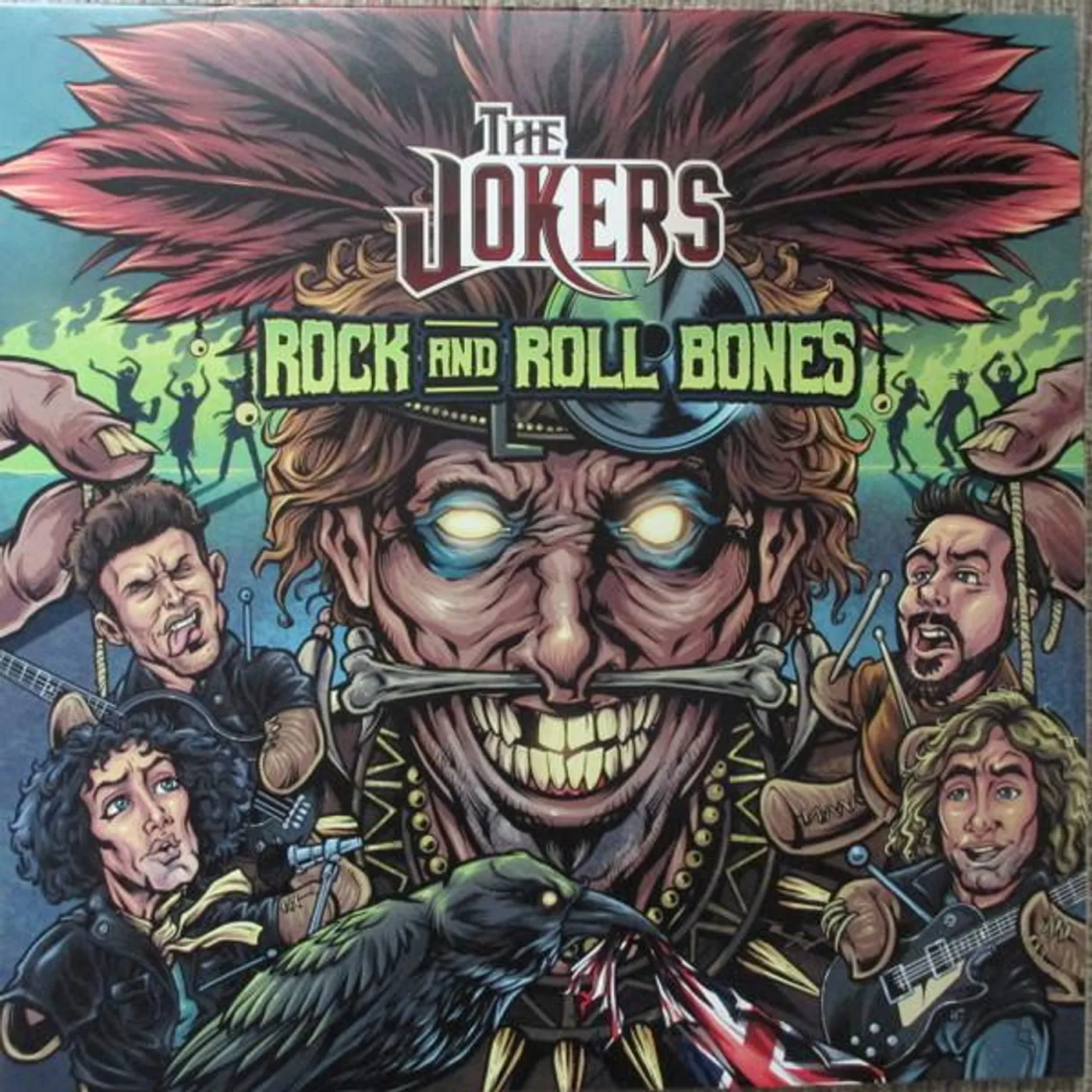 Jokers ROCK & ROLL BONES Vinyl Record
