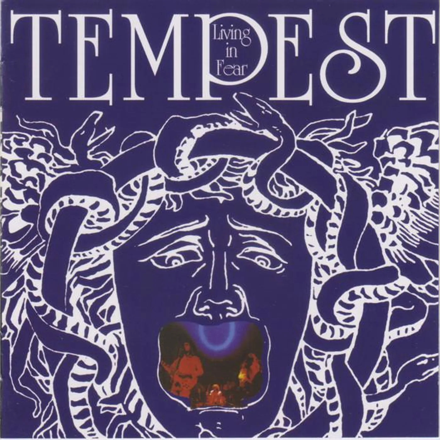 Tempest LIVING IN FEAR (REMASTERED) CD