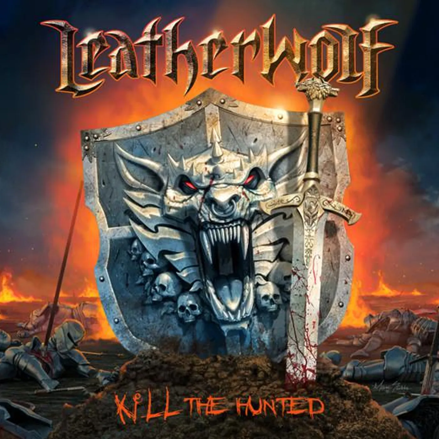 Leatherwolf KILL THE HUNTED CD