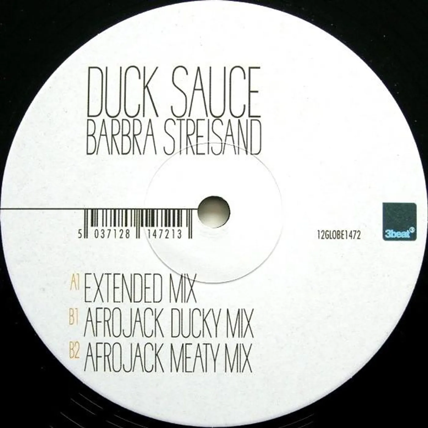 Duck Sauce BARBRA STREISAND Vinyl Record