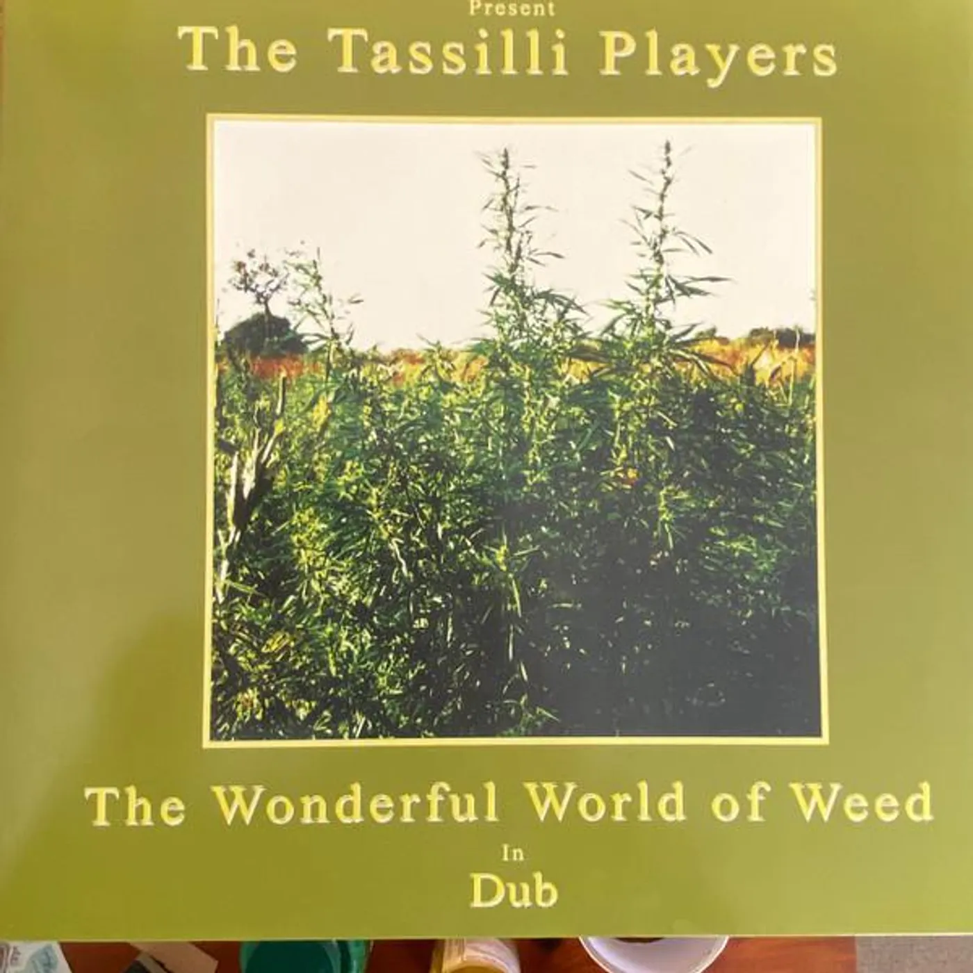 Zion Train Presents Tassilli Players WONDERFUL WORLD OF WEED IN DUB Vinyl Record