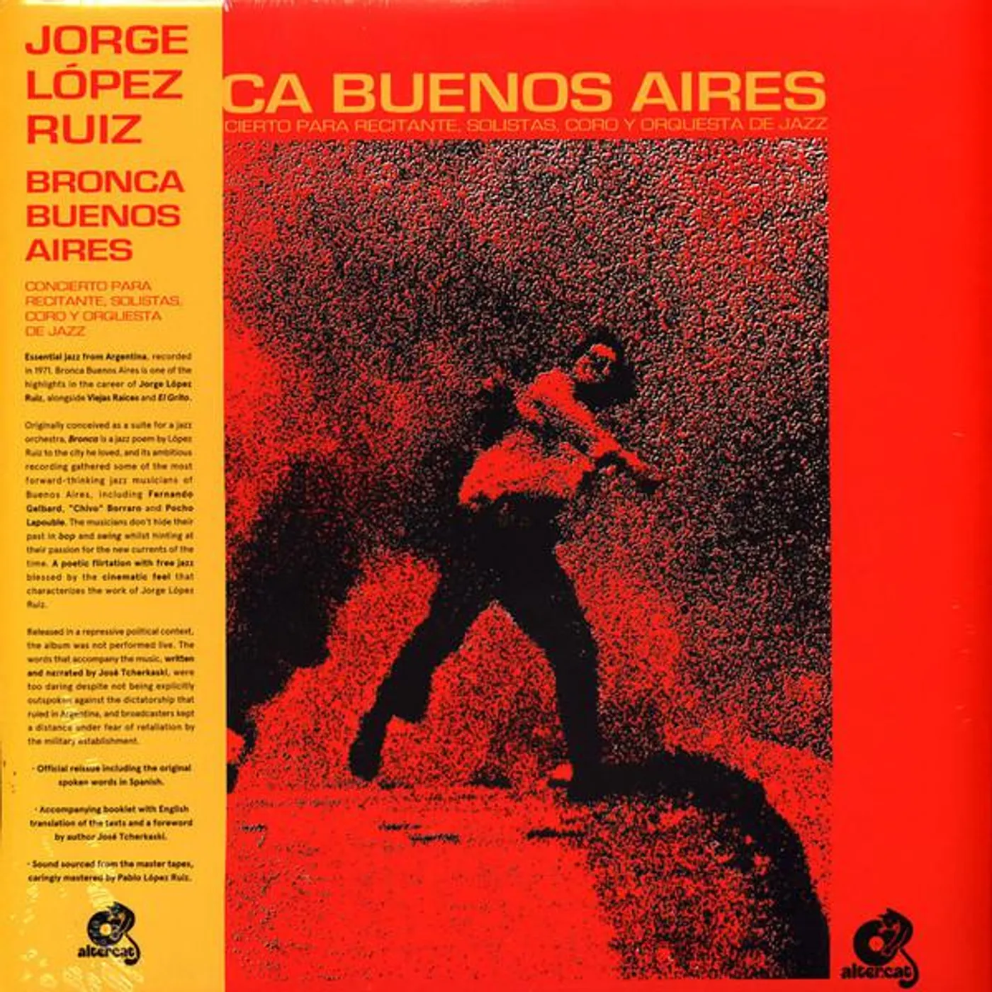 Jorge Ruiz Lopez Bronca Buenos Aires Vinyl Record