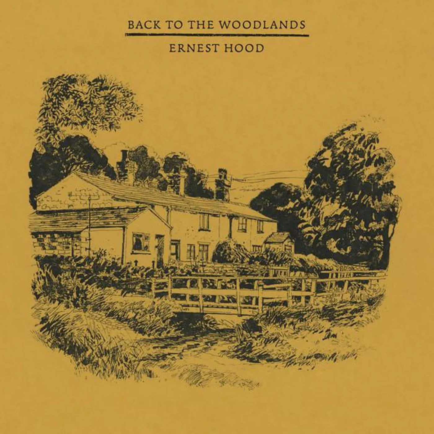 Ernest Hood BACK TO THE WOODLANDS (YELLOW VINYL) (I) Vinyl Record