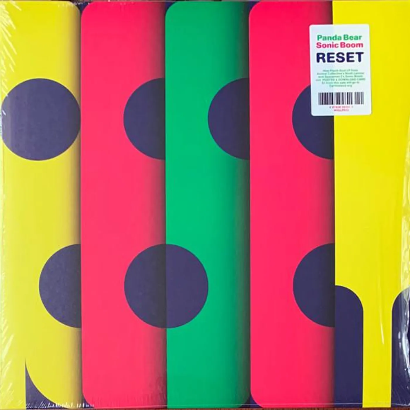 Panda Bear & Sonic Boom RESET Vinyl Record
