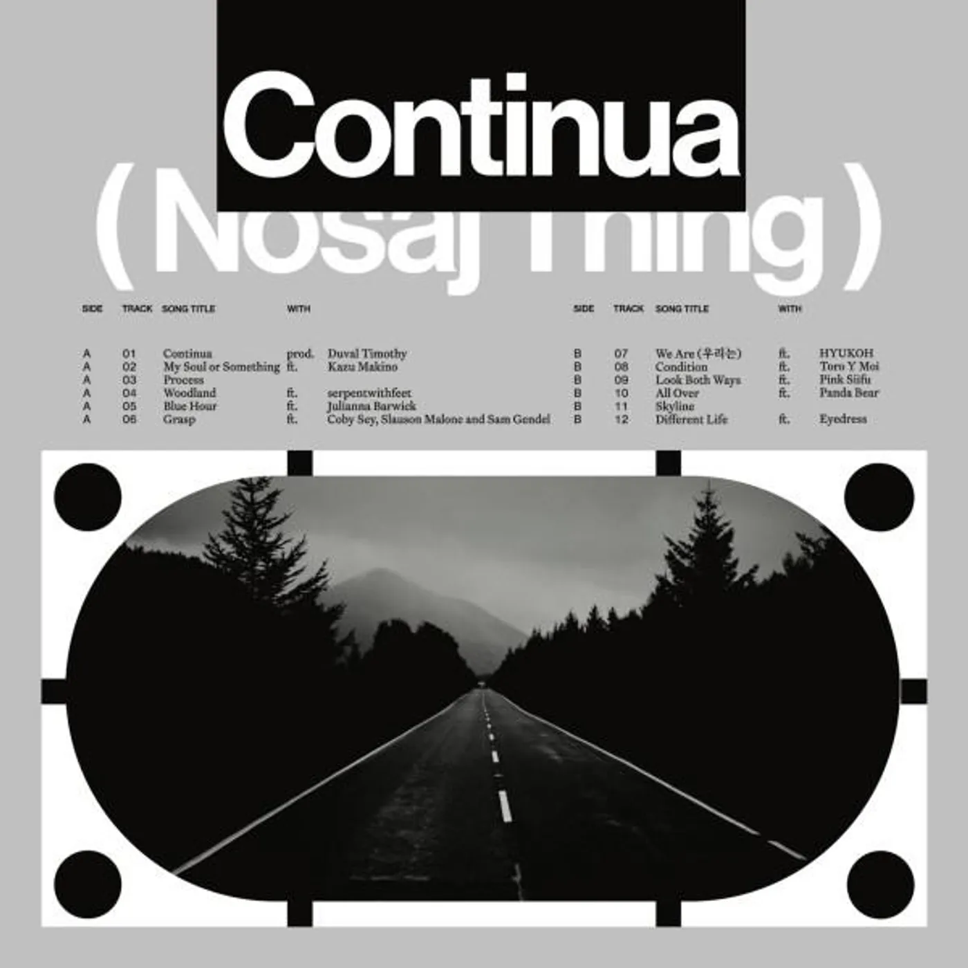Nosaj Thing Continua Vinyl Record