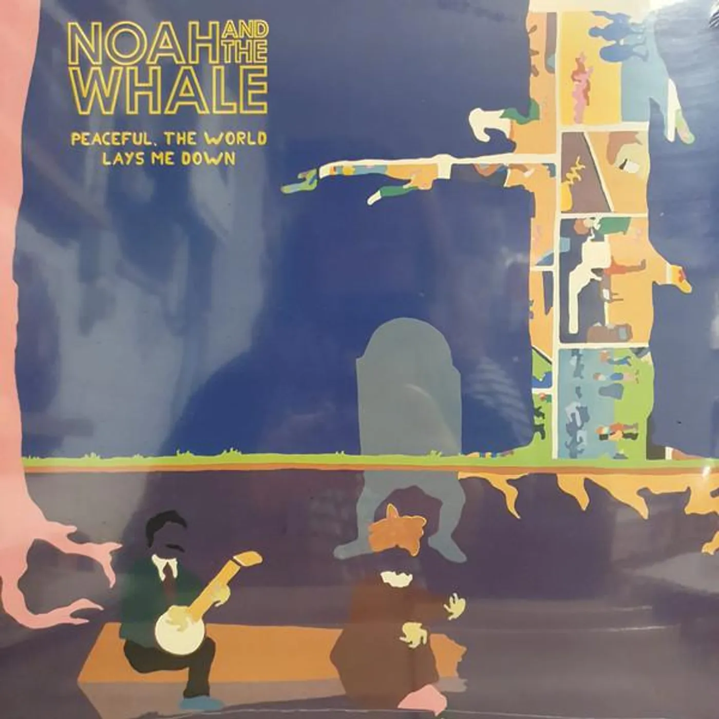Noah And The Whale PEACEFUL, THE WORLD LAYS ME DOWN Vinyl Record