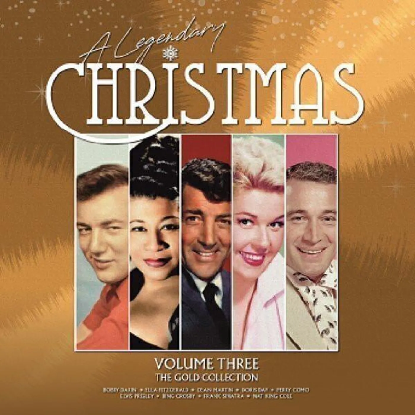 Various Artists  Legendary Christmas - Volume Three - Gold Collection (Gold) Vinyl Record