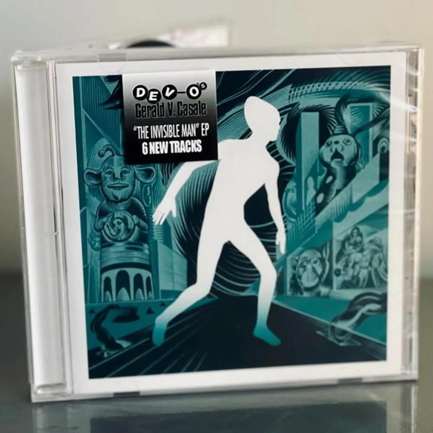 DEVO's Gerald V. Casale INVISIBLE MAN EP CD