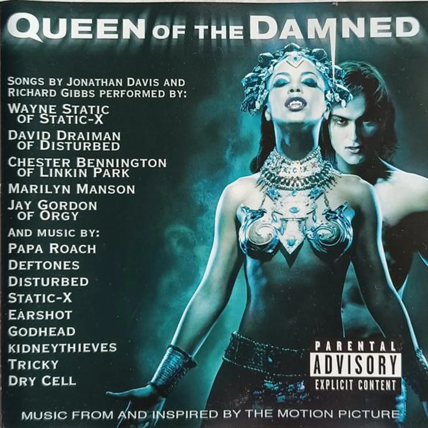 Various Artists  QUEEN OF THE DAMNED Original Soundtrack CD