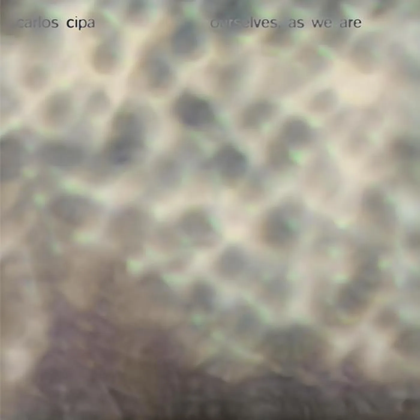 Carlos Cipa OURSELVES, AS WE ARE CD