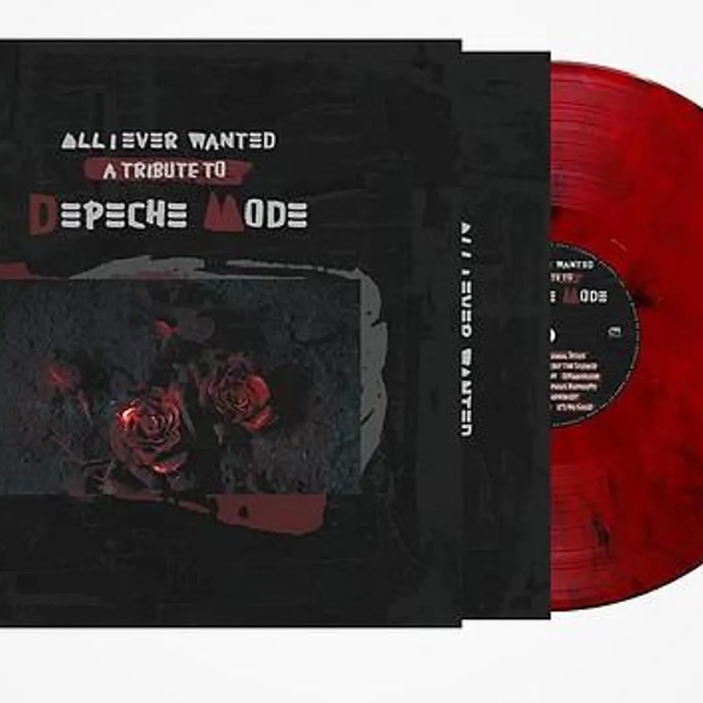 Various Artists  ALL I EVER WANTED - TRIBUTE TO DEPECHE MODE (RED VINYL) Vinyl Record