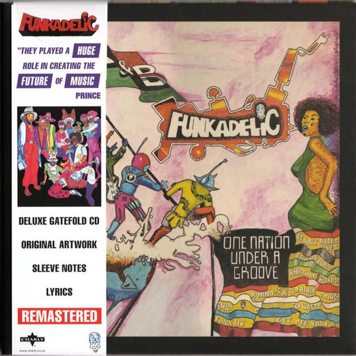 Funkadelic ONE NATION UNDER A GROOVE CD