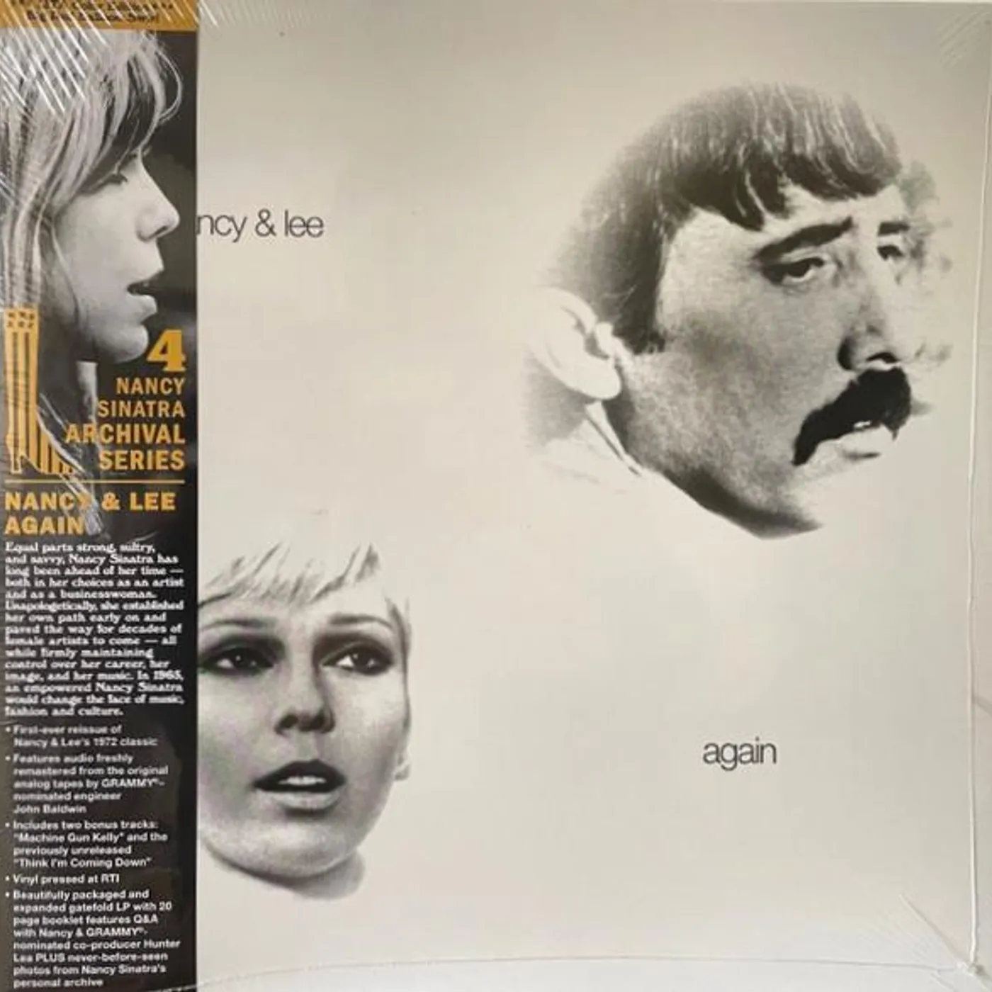 Nancy Sinatra And Lee Hazlewood NANCY & LEE AGAIN Vinyl Record