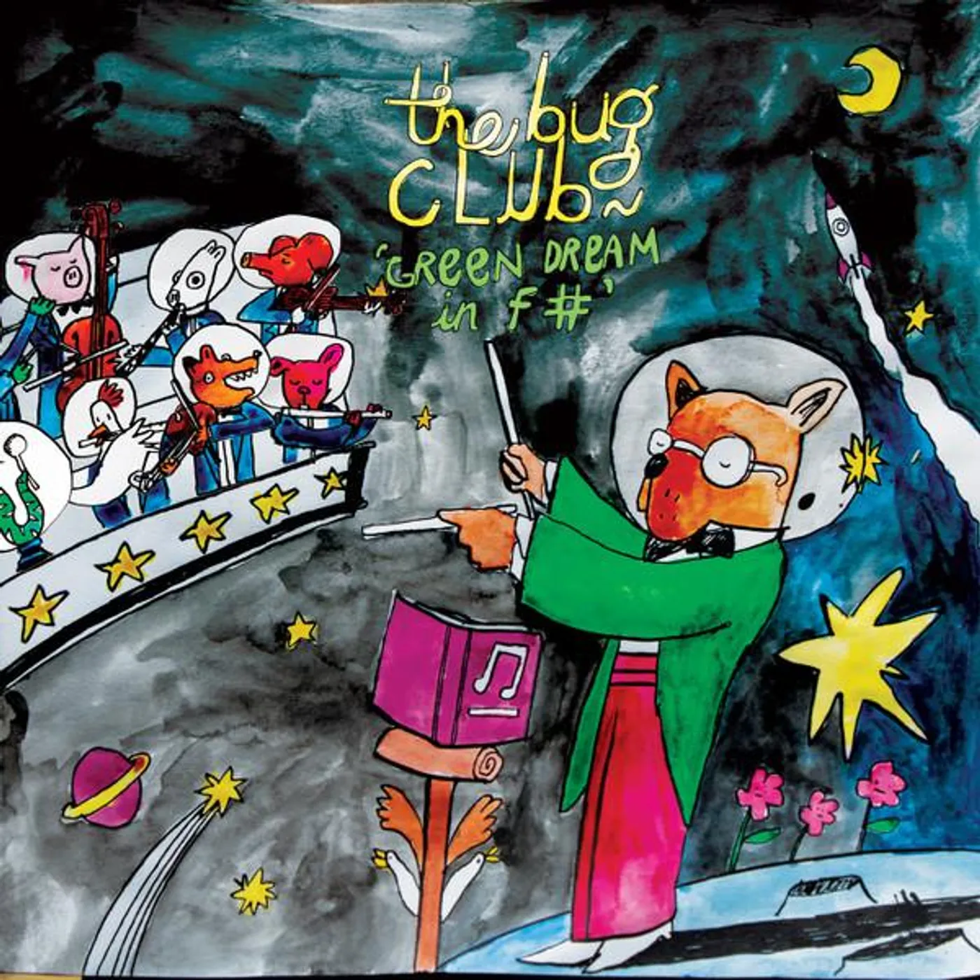 The Bug Club GREEN DREAM IN F# (ORCHID COLORED VINYL) Vinyl Record
