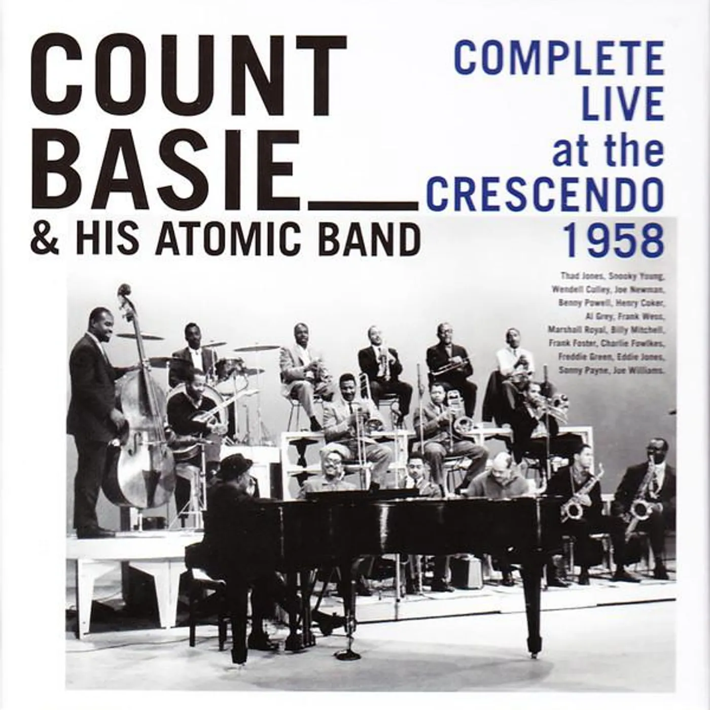 Count Basie & His Atomic Band COMPLETE LIVE AT THE CRESCENDO 1958 (5CD) CD