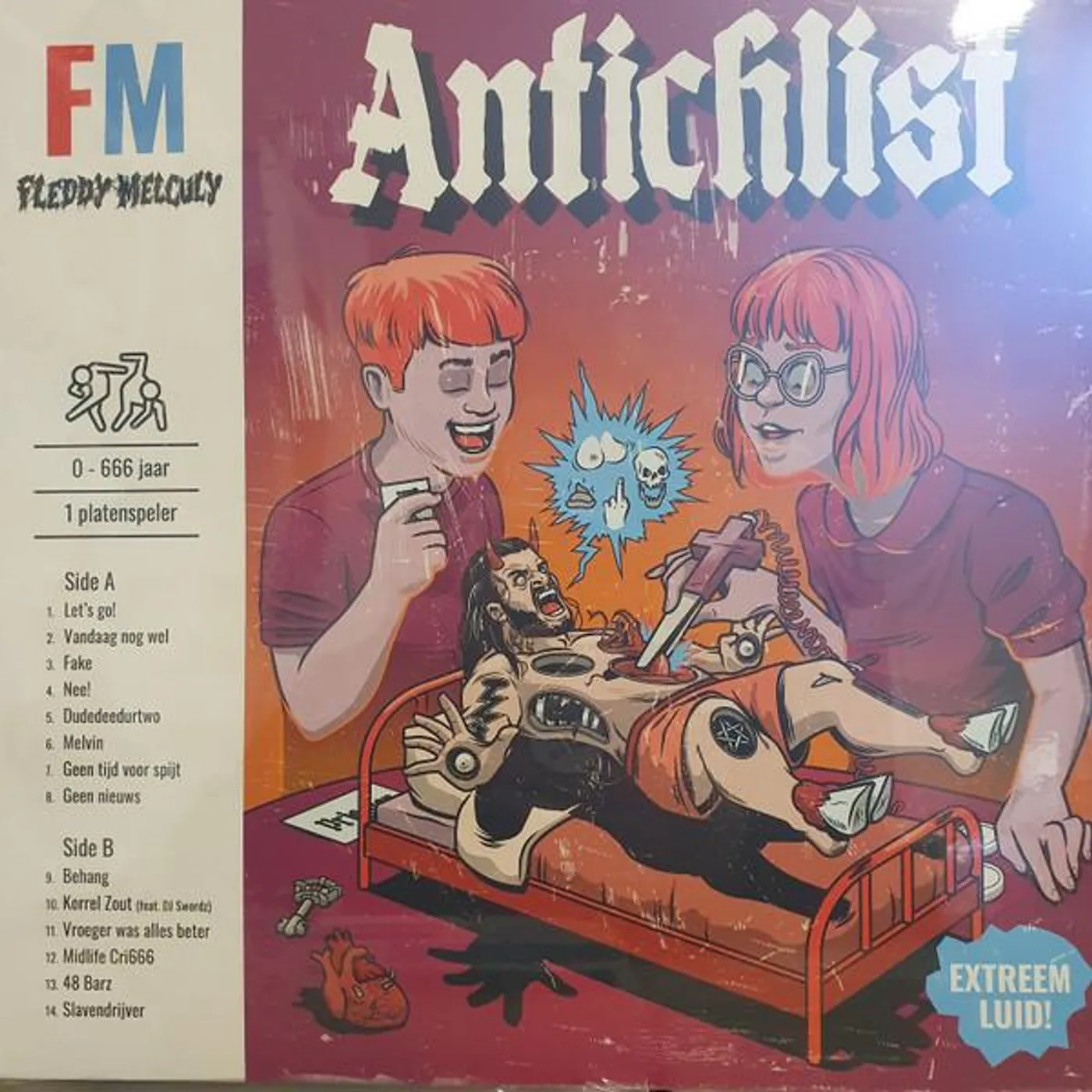 Fleddy Melculy Antichlist Vinyl Record