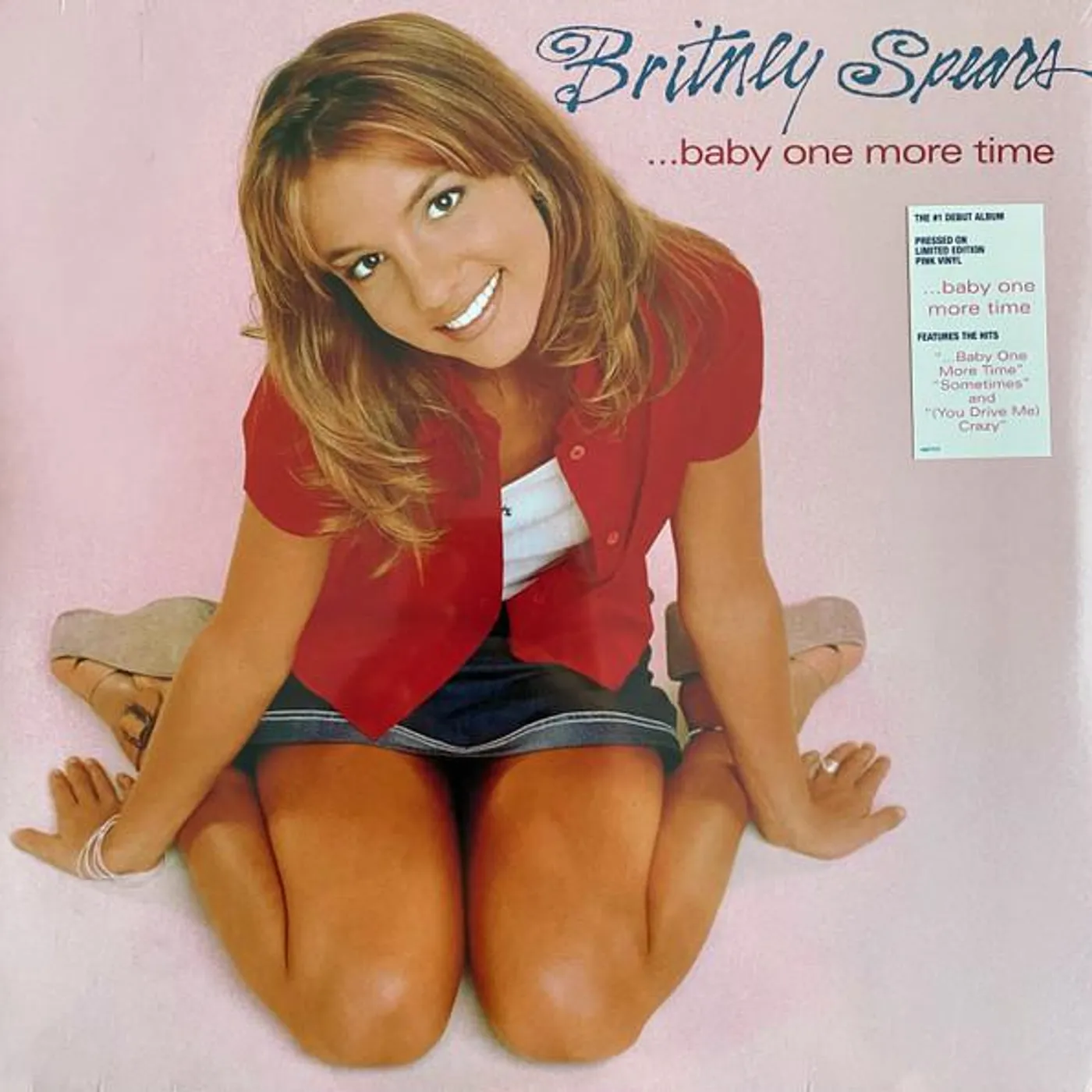 Britney Spears BABY ONE MORE TIME - PINK VINYL Vinyl Record