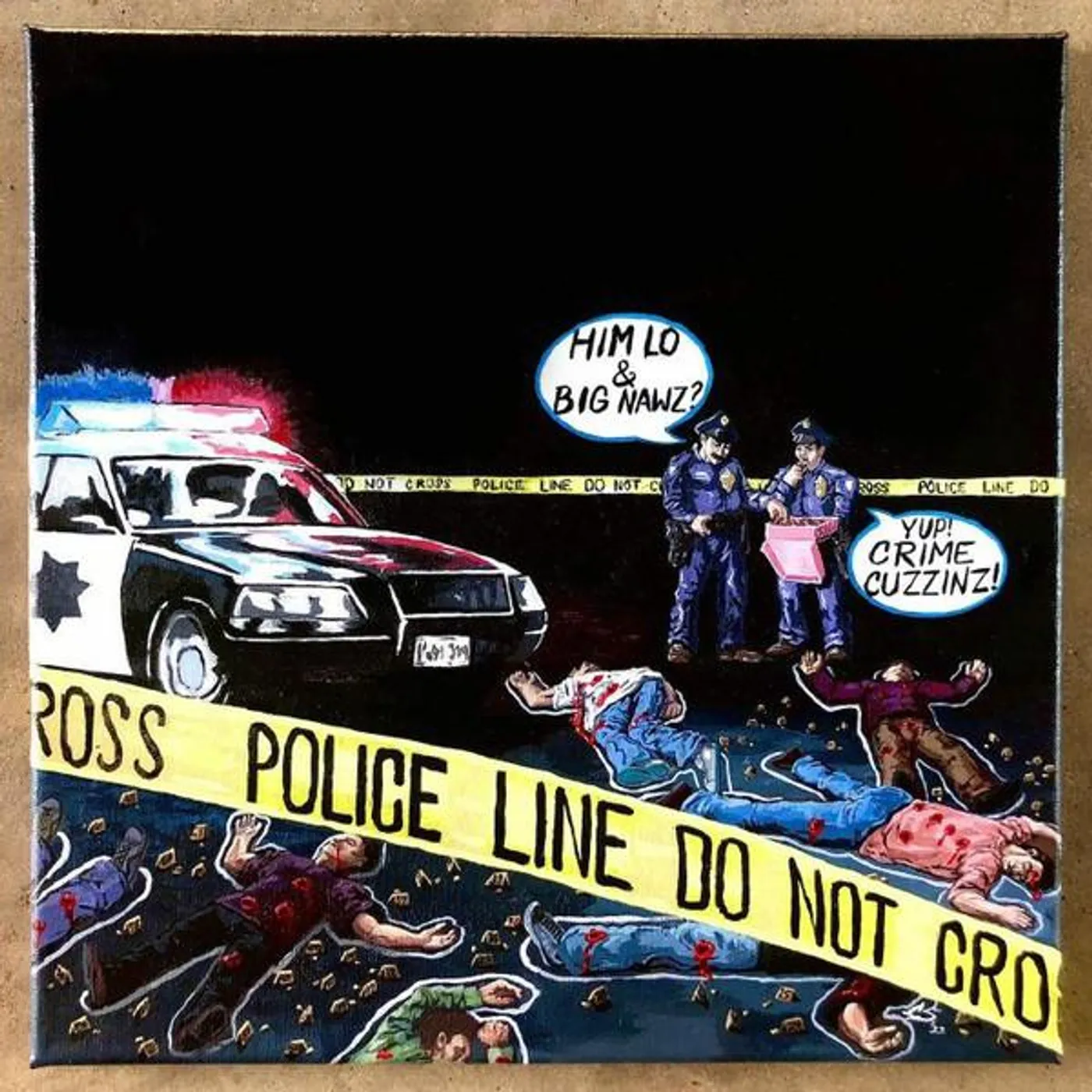 Da Buze Bruvaz PRESENTS CRIME CUZZINZ: YELLOW TAPE N SHELL CASEZ Vinyl Record
