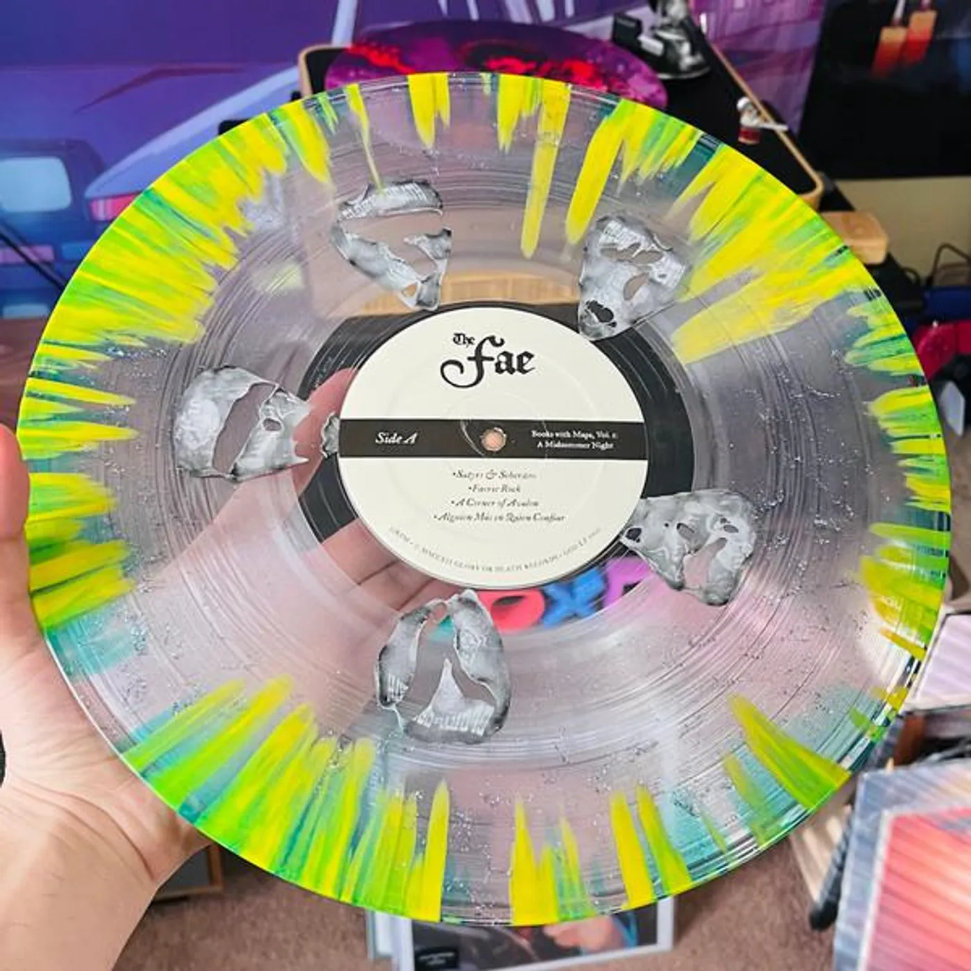 Fae BOOKS WITH MAPS Vinyl Record