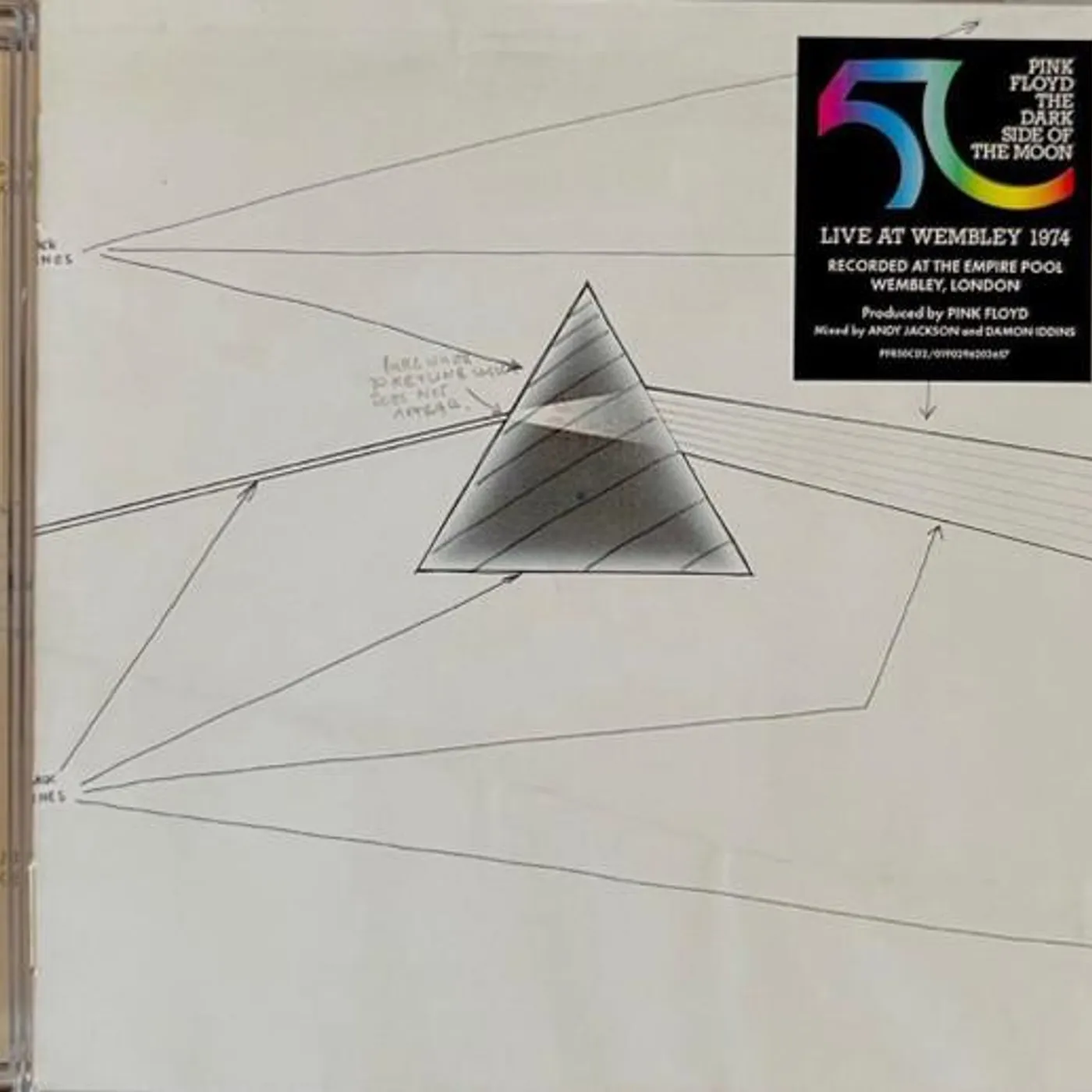 Pink Floyd DARK SIDE OF THE MOON: LIVE AT WEMBLEY EMPIRE POOL, LONDON CD
