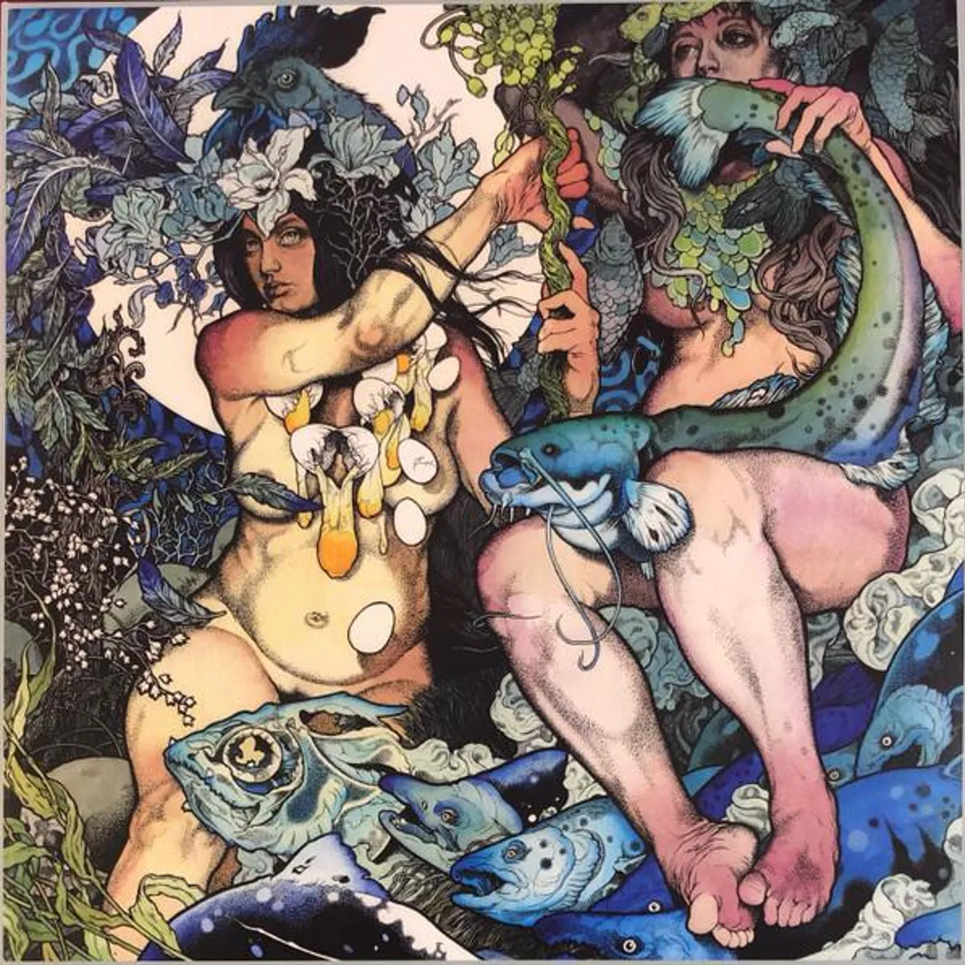 Baroness BLUE RECORD (ROYAL BLUE CLOUDY EFFECT VINYL/2LP) Vinyl Record