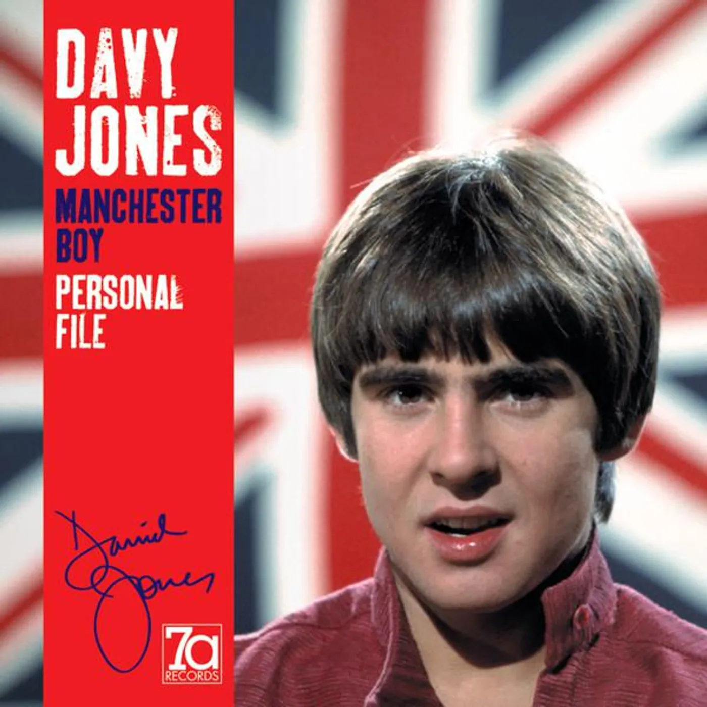 Davy Jones MANCHESTER BOY - PERSONAL FILE CD