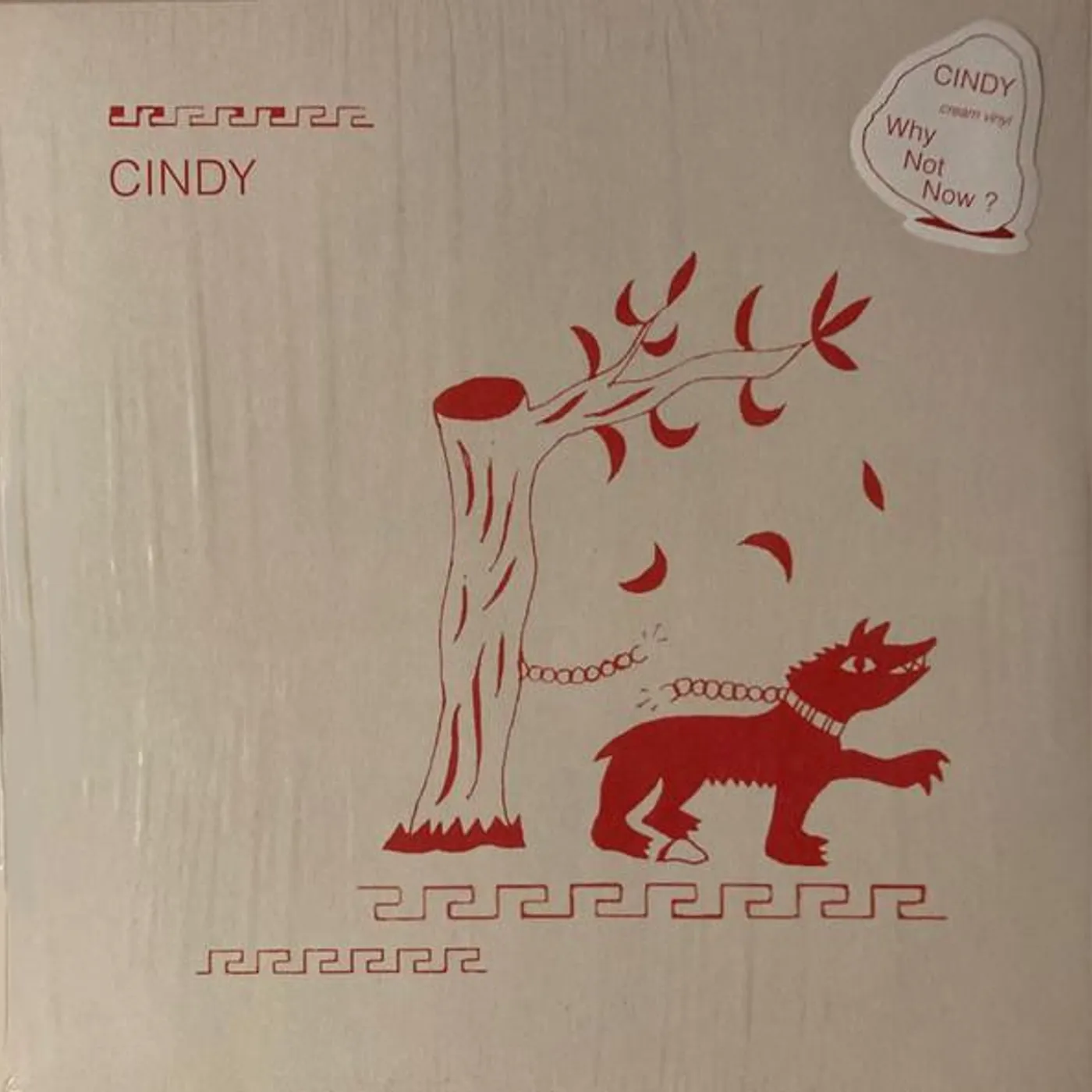Cindy Why Not Now Vinyl Record