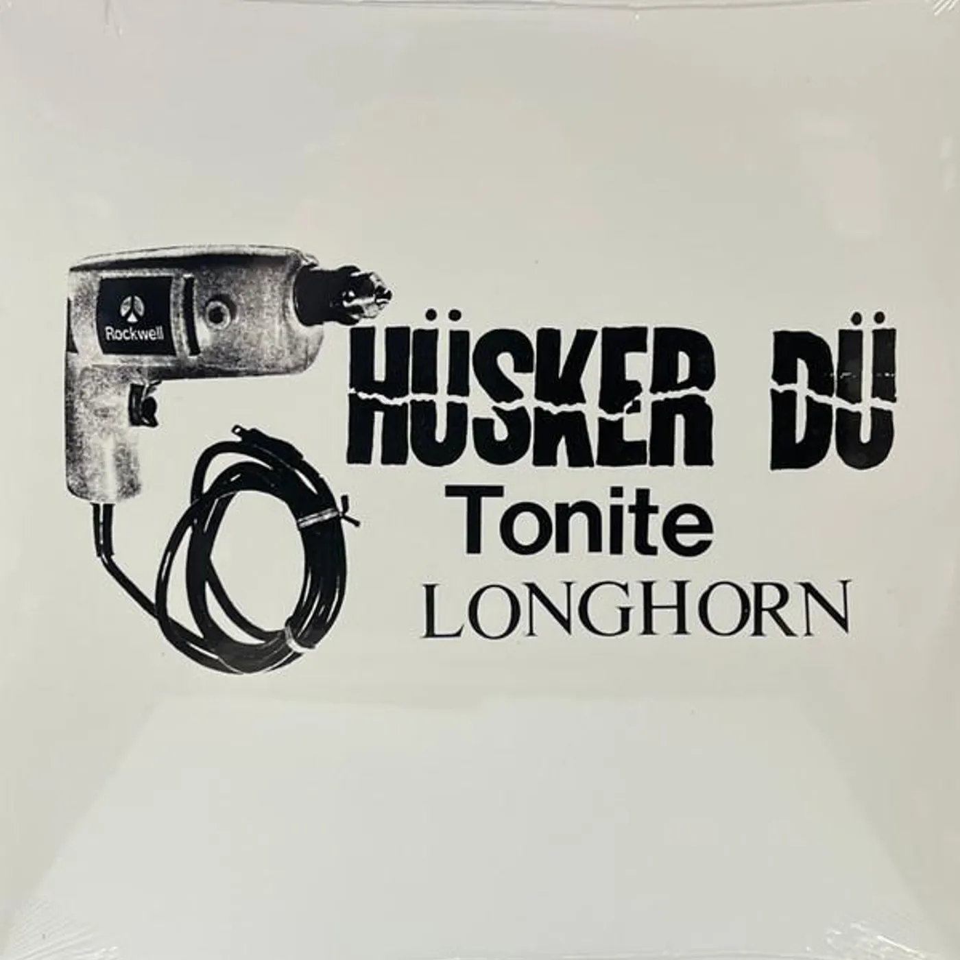 Hüsker Dü TONITE LONGHORN (2LP) Vinyl Record