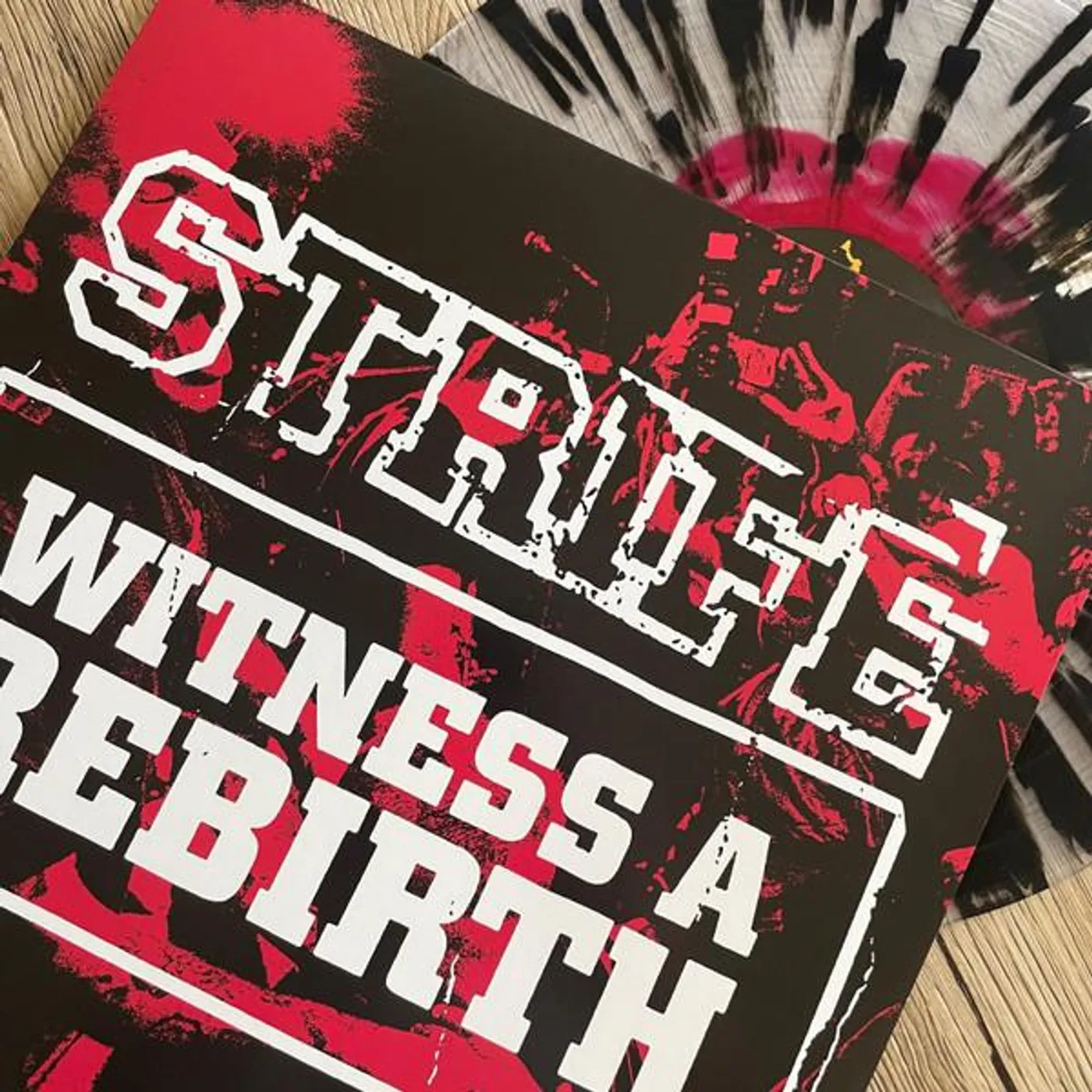 Strife WITNESS A REBIRTH Vinyl Record