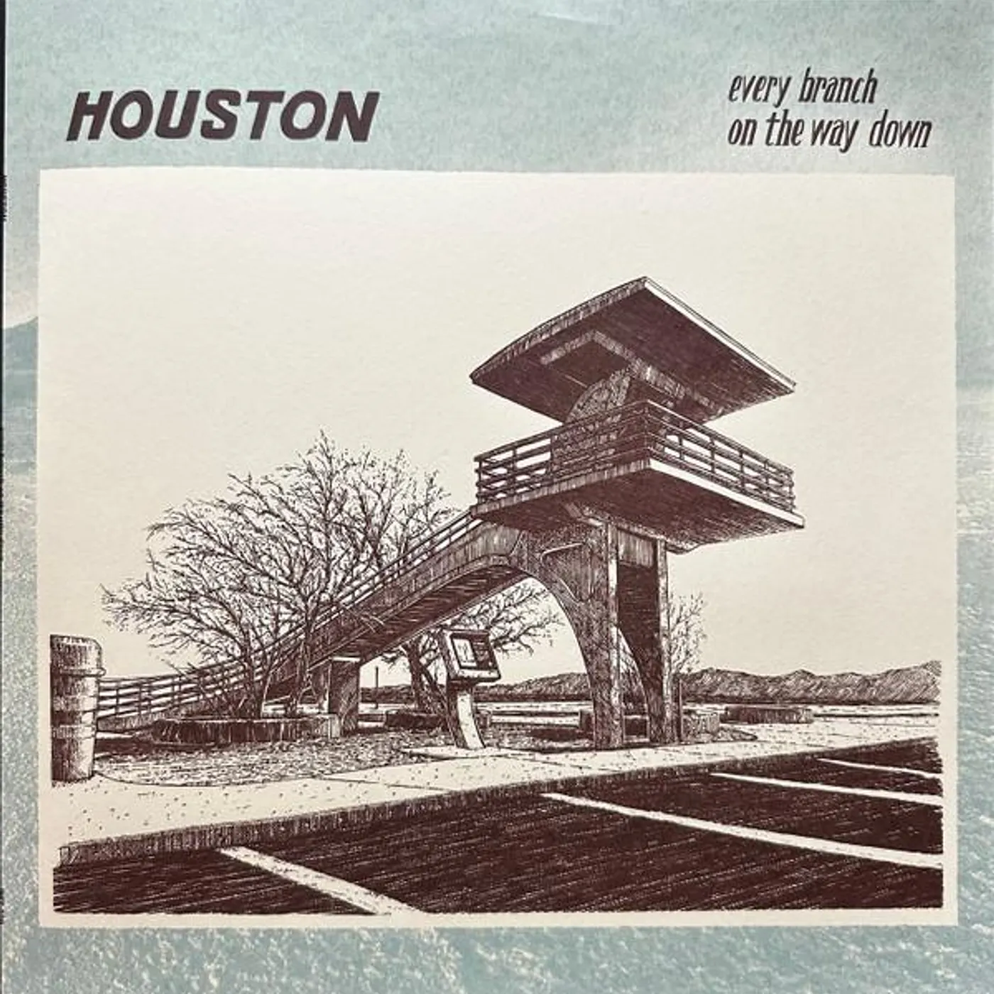 Houston EVERY BRANCH ON THE WAY DOWN Vinyl Record