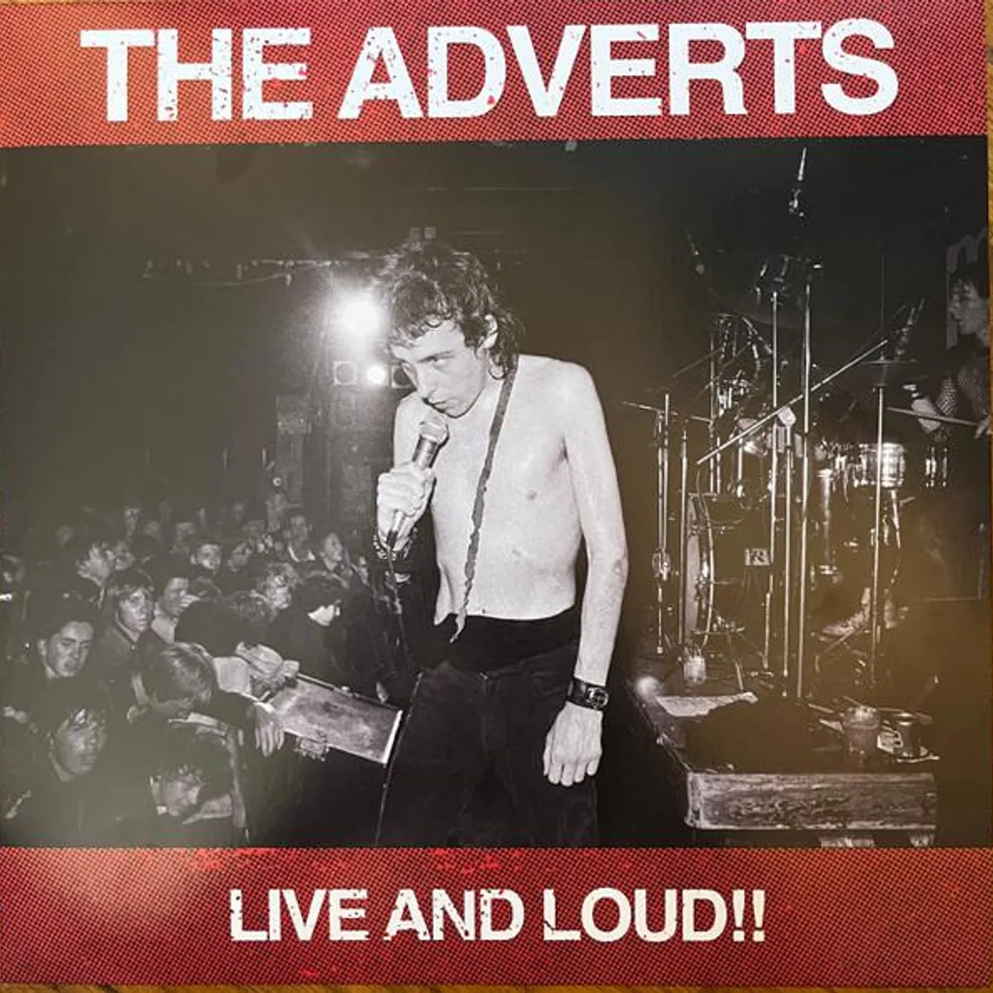 The Adverts LIVE & LOUD Vinyl Record