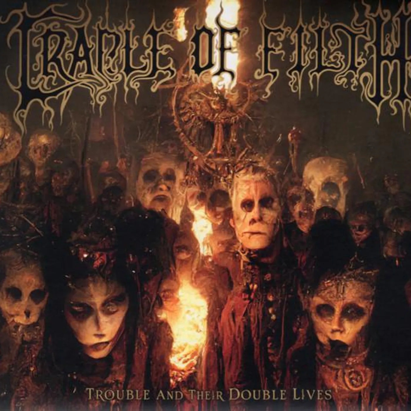 Cradle Of Filth TROUBLE & THEIR DOUBLE LIVES (2CD) CD