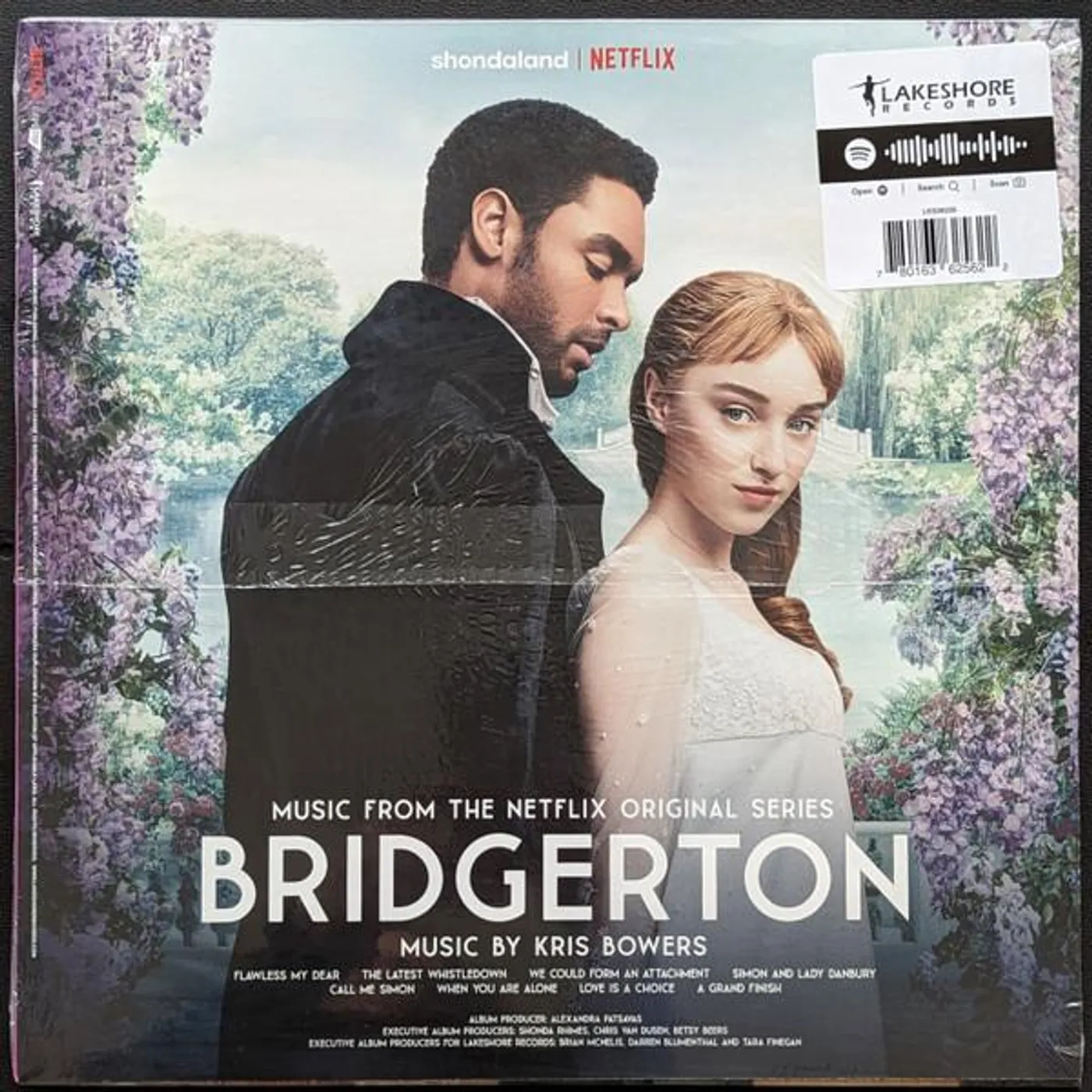 Kris Bowers BRIDGERTON (MUSIC FROM THE NETFLIX ORIGINAL SERIES) (CLEAR PINK VINYL) Vinyl Record