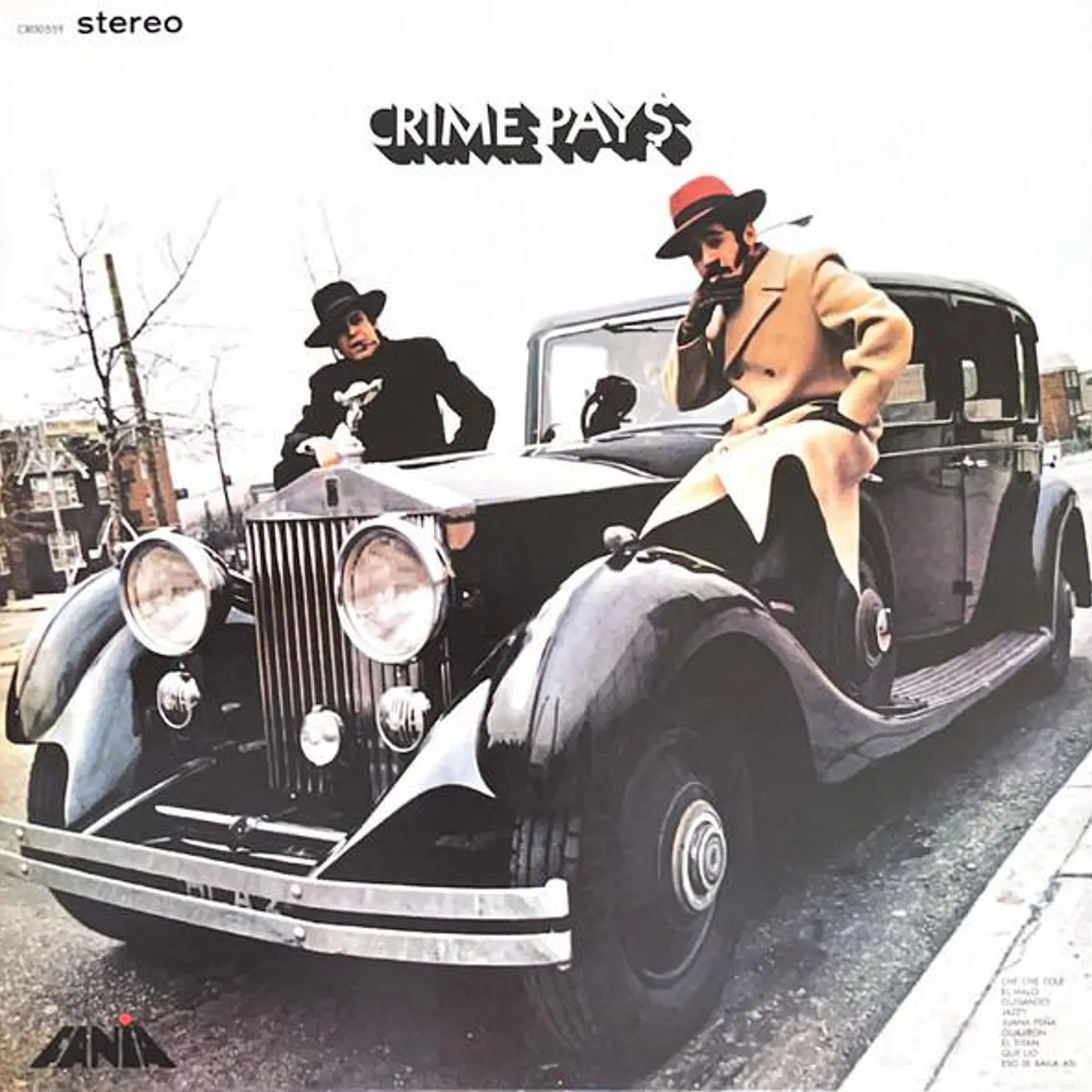 Willie Colon & Hector Lavoe CRIME PAYS Vinyl Record