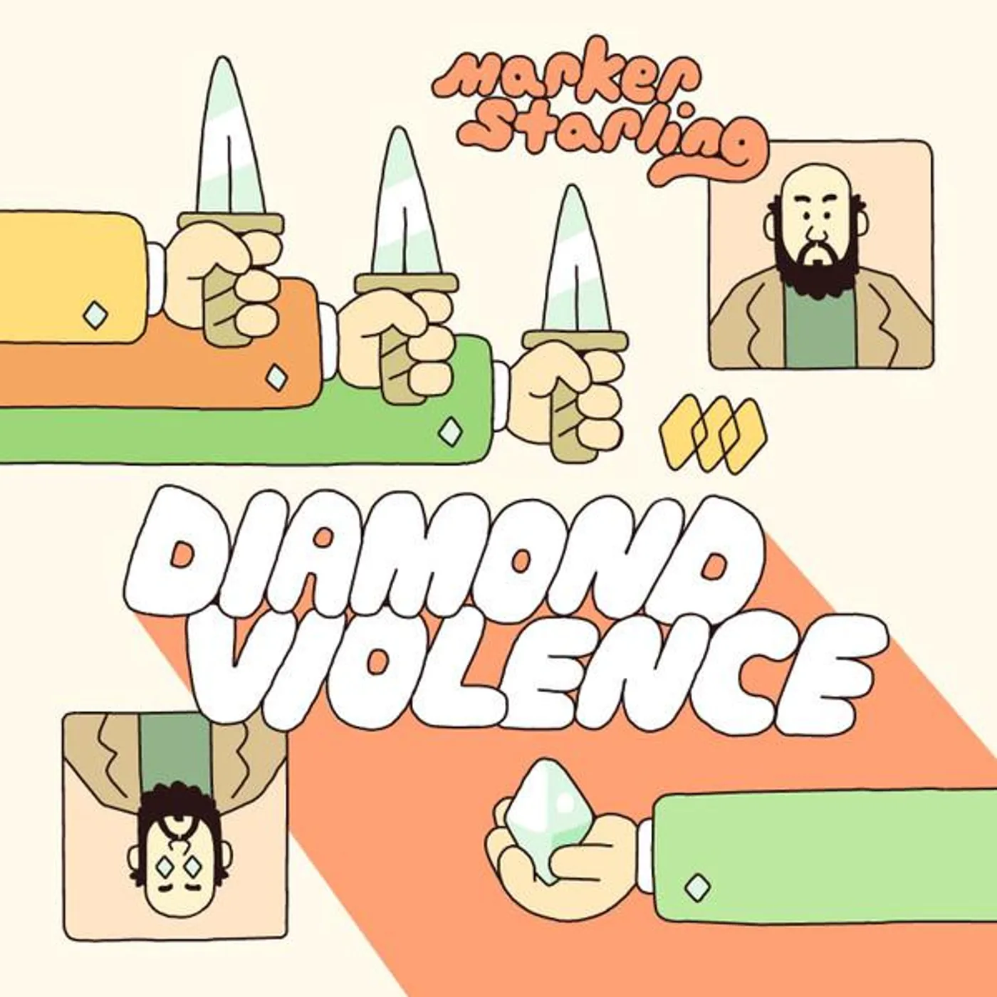 Marker Starling DIAMOND VIOLENCE CD