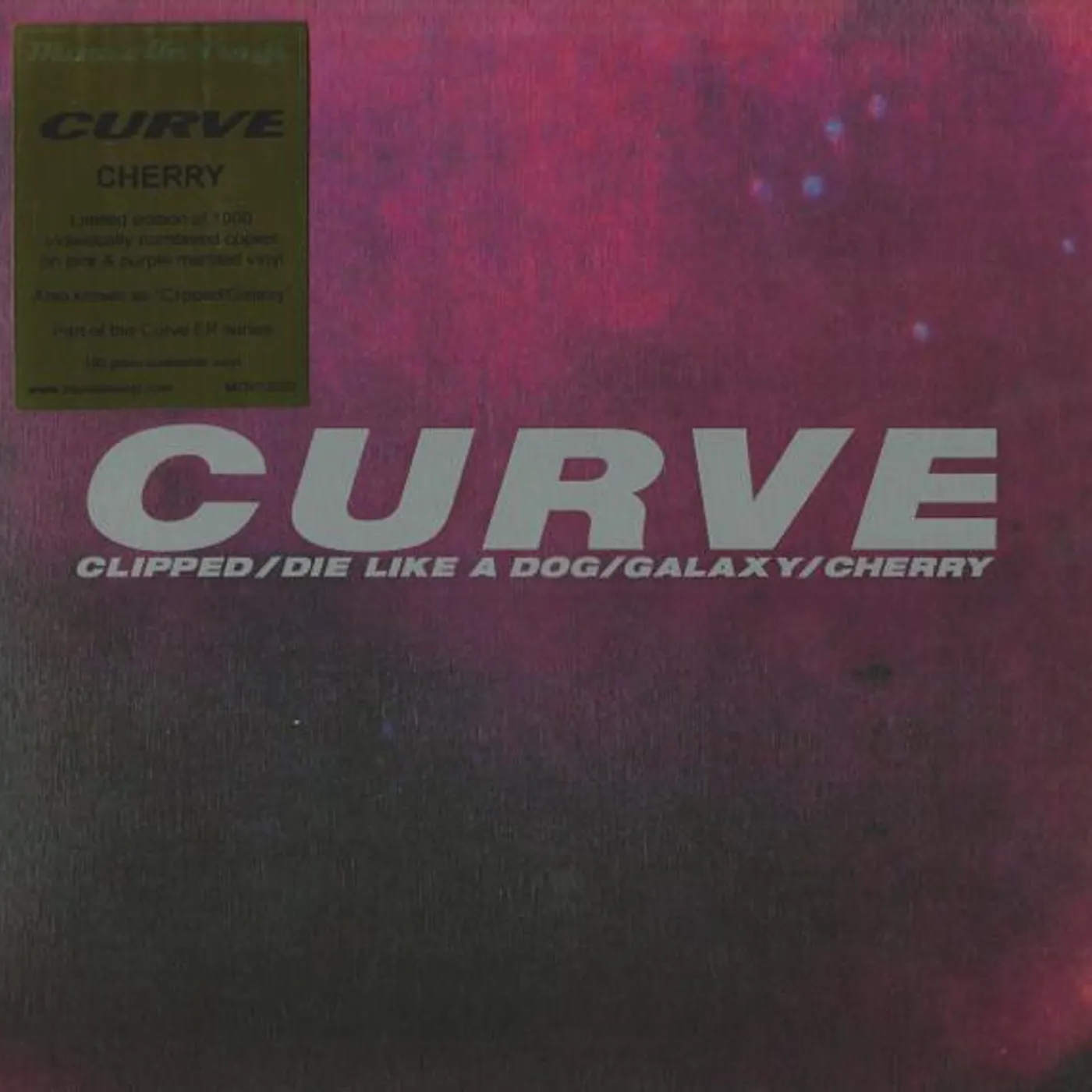 Curve CHERRY (CLEAR & WHITE MARBLED VINYL/180G) Vinyl Record