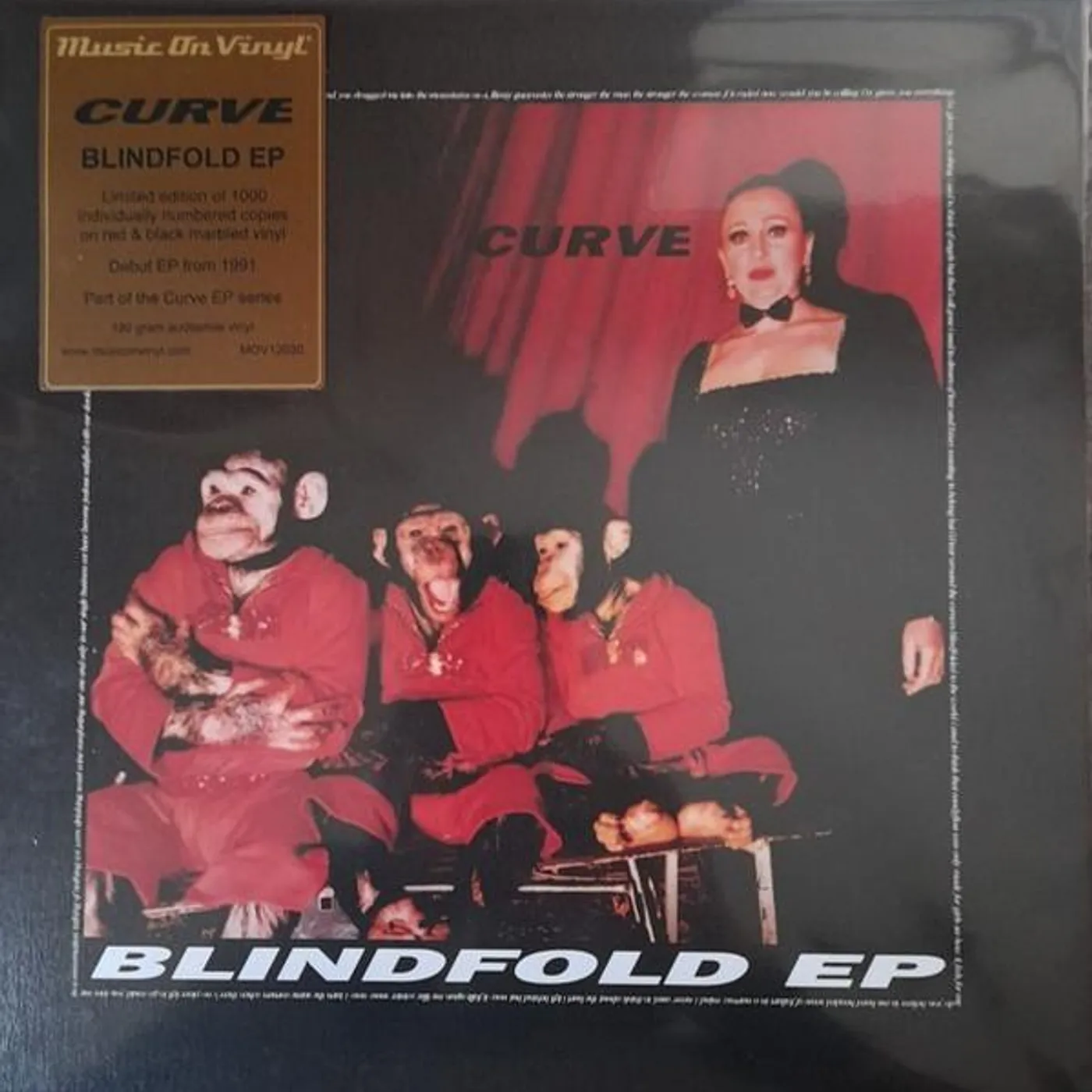 Curve BLINDFOLD (PINK & PURPLE MARBLED VINYL/180G) Vinyl Record
