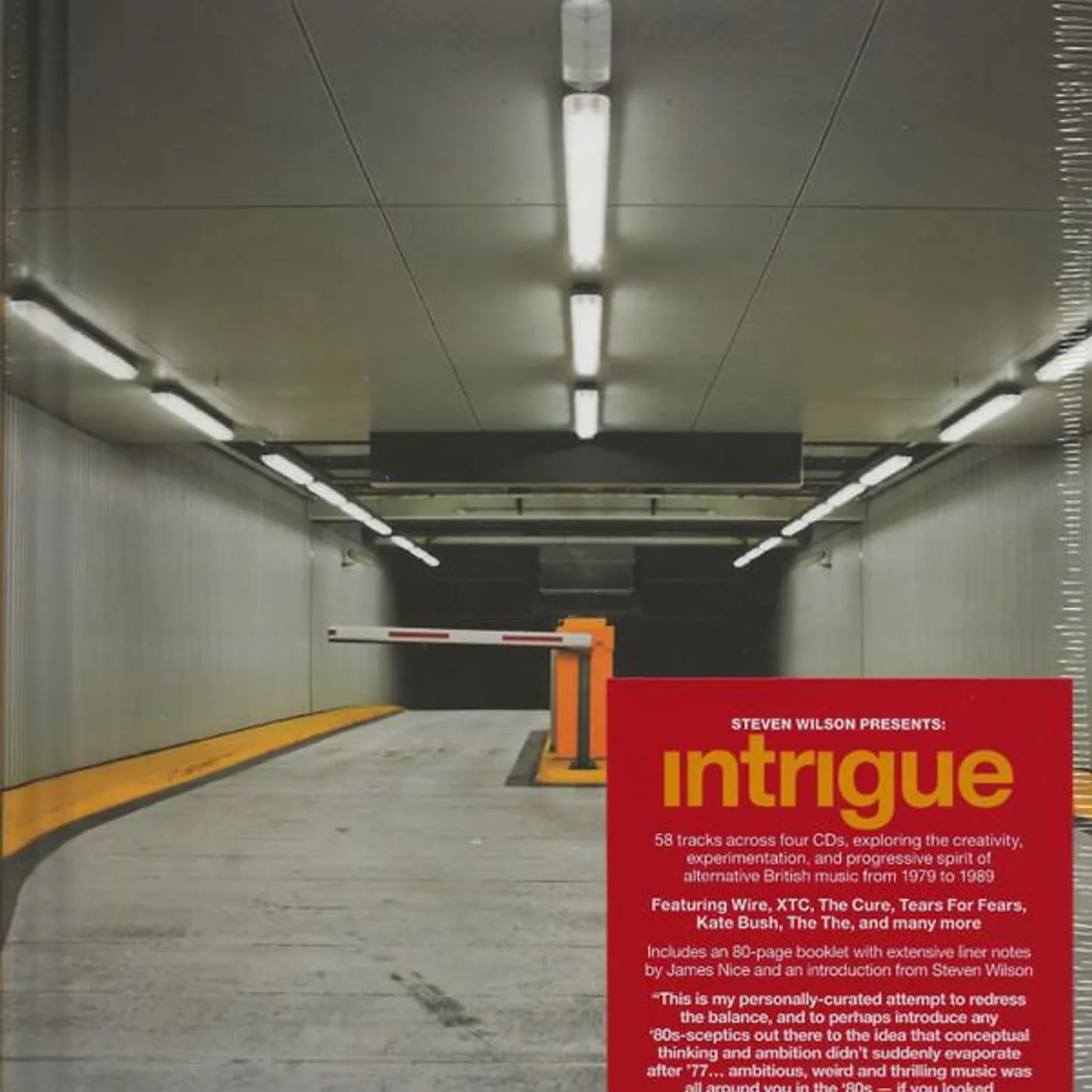 Various Artists  STEVEN WILSON PRESENTS: INTRIGUE - PROGRESSIVE SOUNDS IN UK ALTERNATIVE MUSIC 1979–89 (4CD) CD