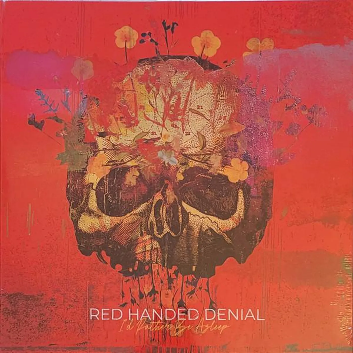 Red Handed Denial I'D RATHER BE ASLEEP (COLOR VINYL) Vinyl Record