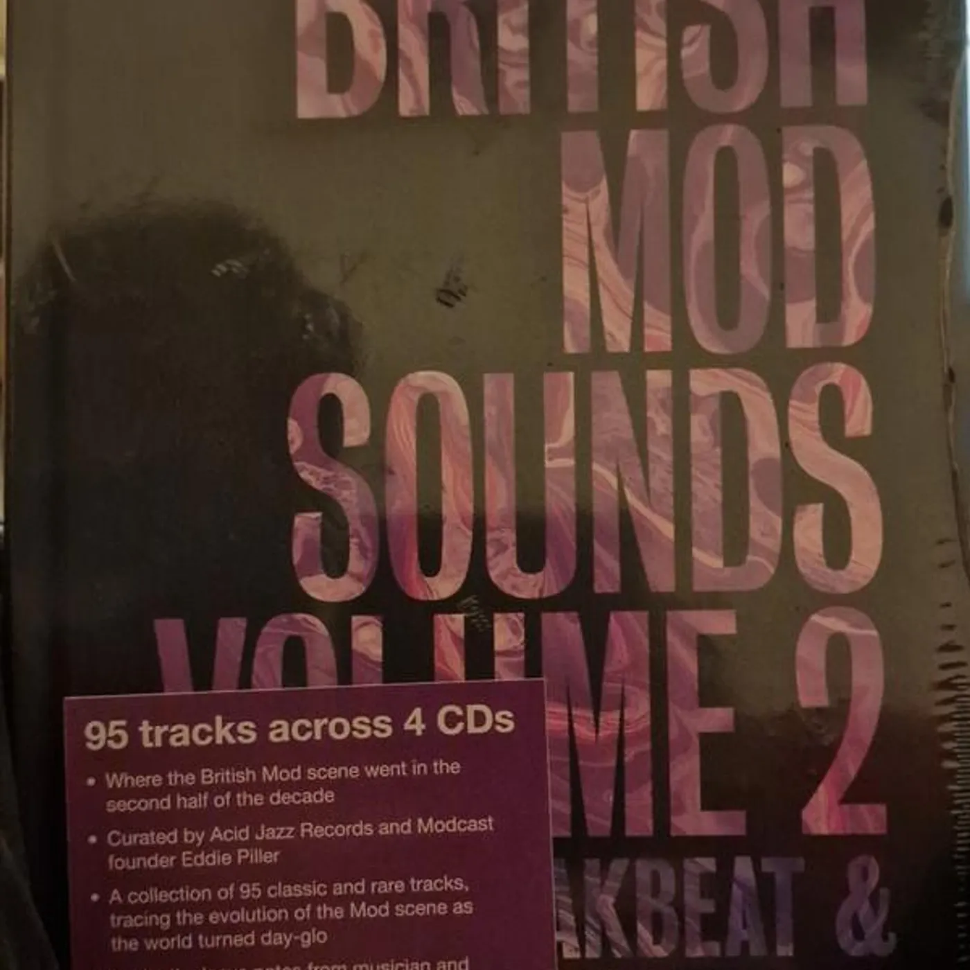 Various Artists  EDDIE PILLER PRESENTS BRITISH MOD SOUNDS OF THE 1960S VOLUME 2: THE FREAKB (4CD) CD