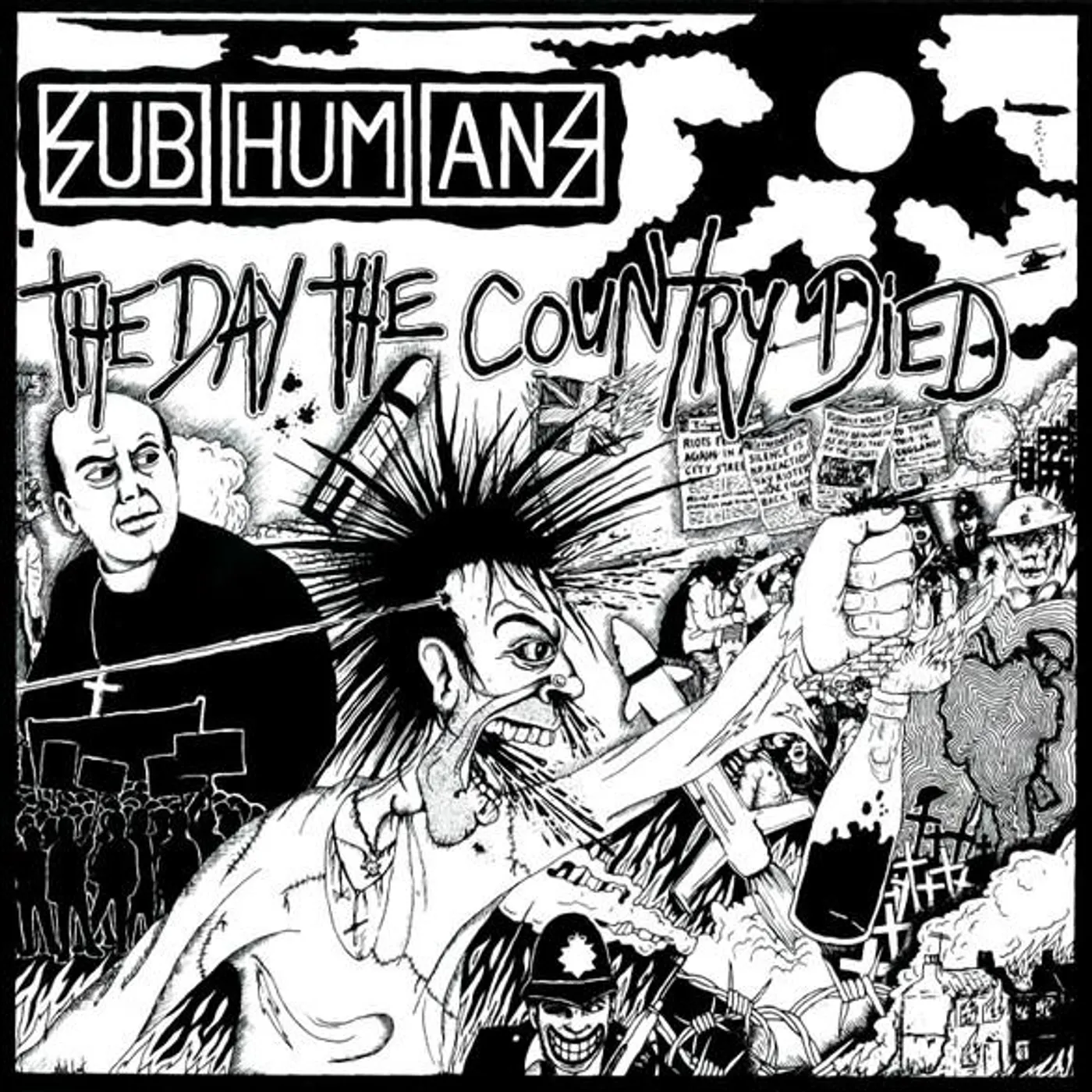 Subhumans DAY THE COUNTRY DIED CD