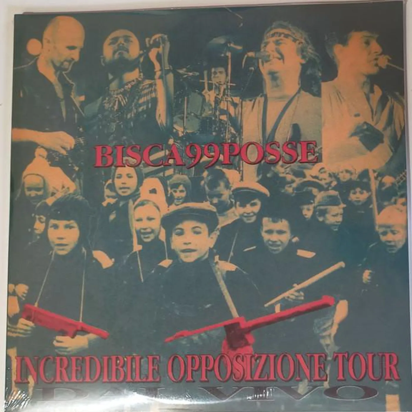 Bisca & 99 Posse INCREDIBILE OPPOSIZIONE TOUR Vinyl Record