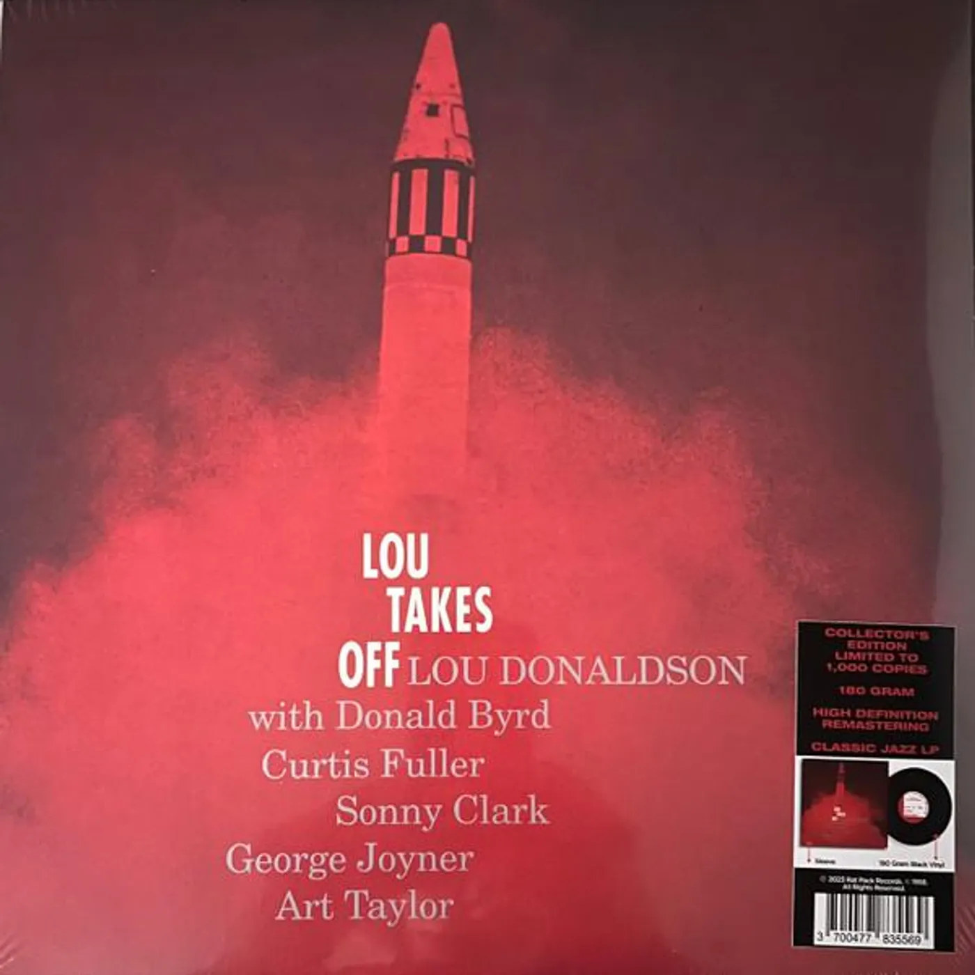 Lou Donaldson LOU TAKES OFF Vinyl Record