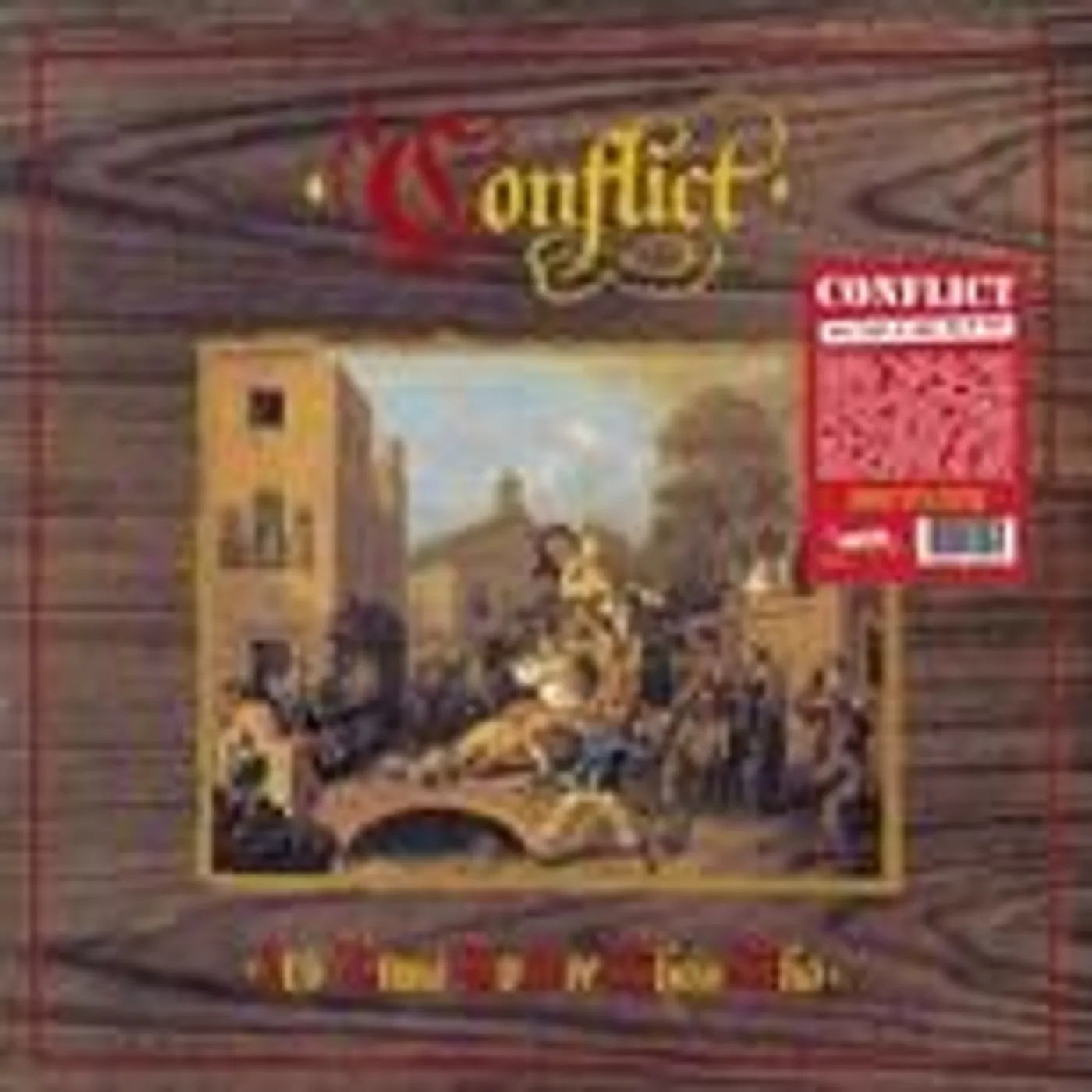 Conflict IT'S TIME TO SEE WHO'S WHO (ORANGE VINYL) Vinyl Record
