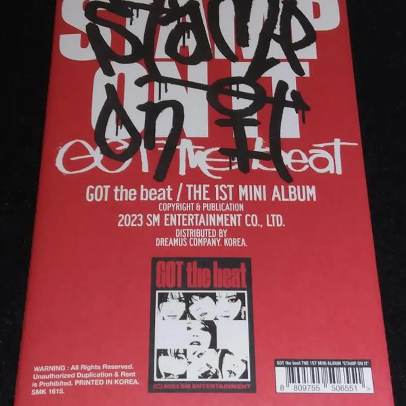 GOT the beat STAMP ON IT CD